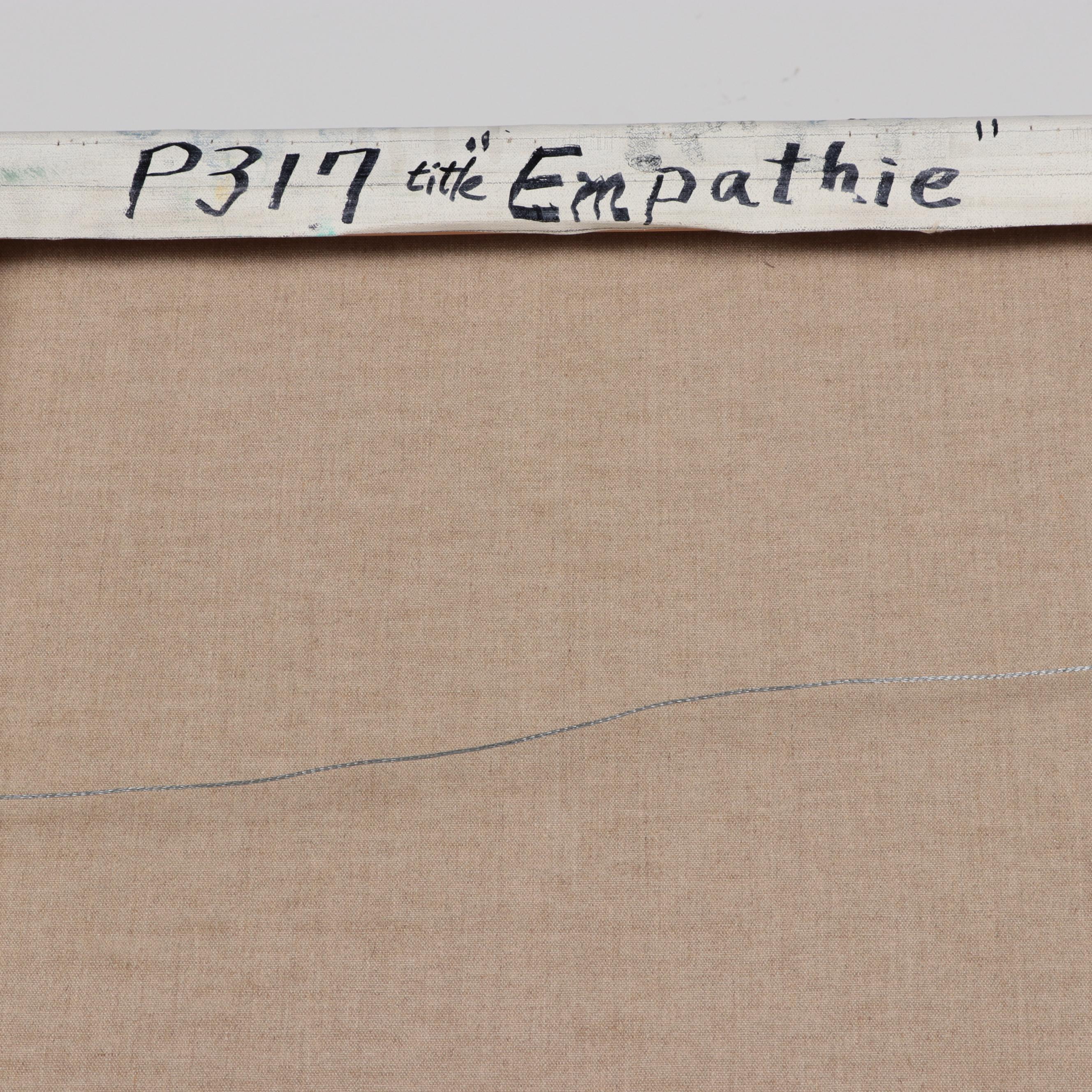 Kaz Ooka Large-Scale Oil Painting "Empathie," 2011