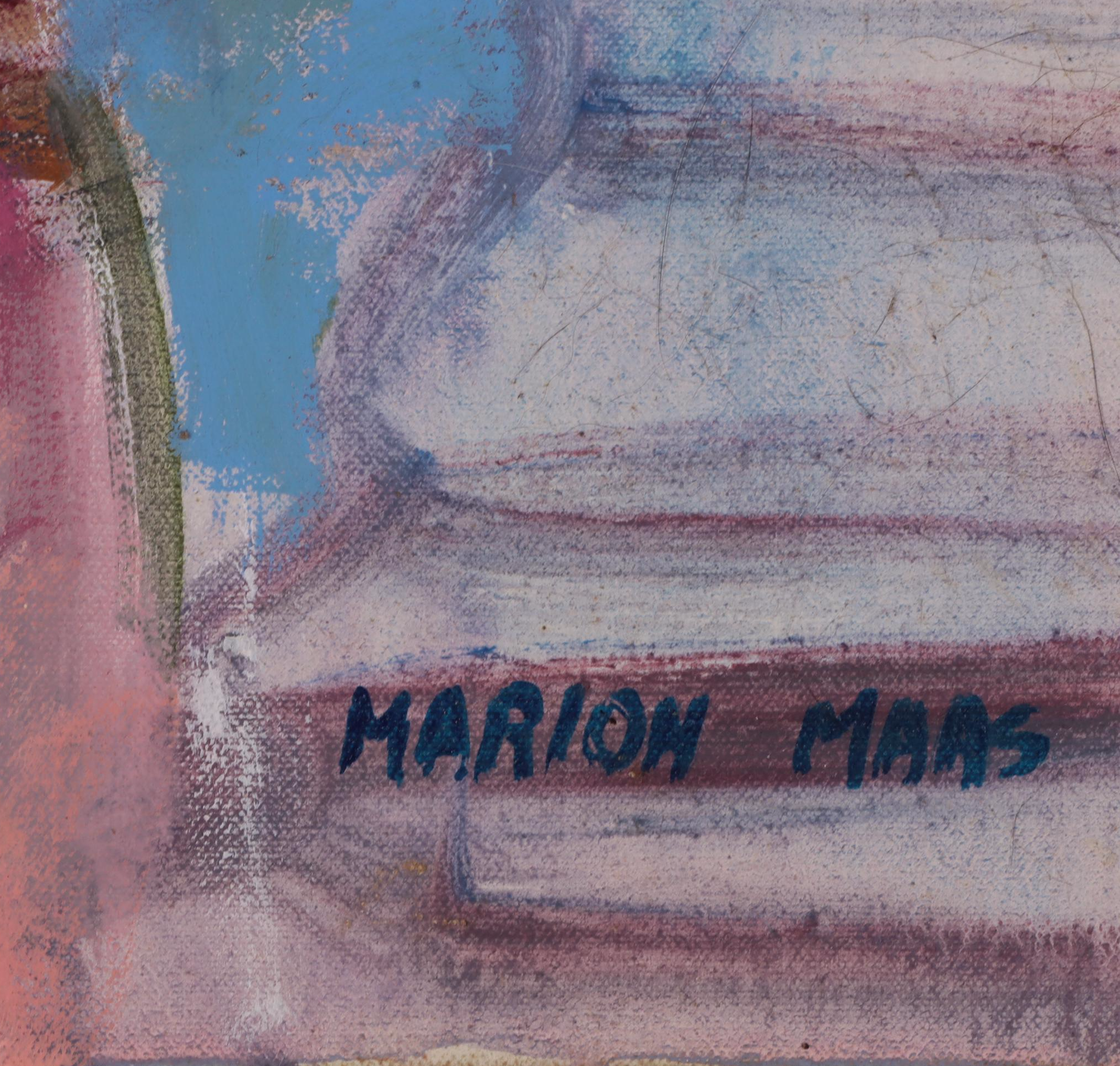 Marion Maas Figurative Oil Painting, Late 20th Century