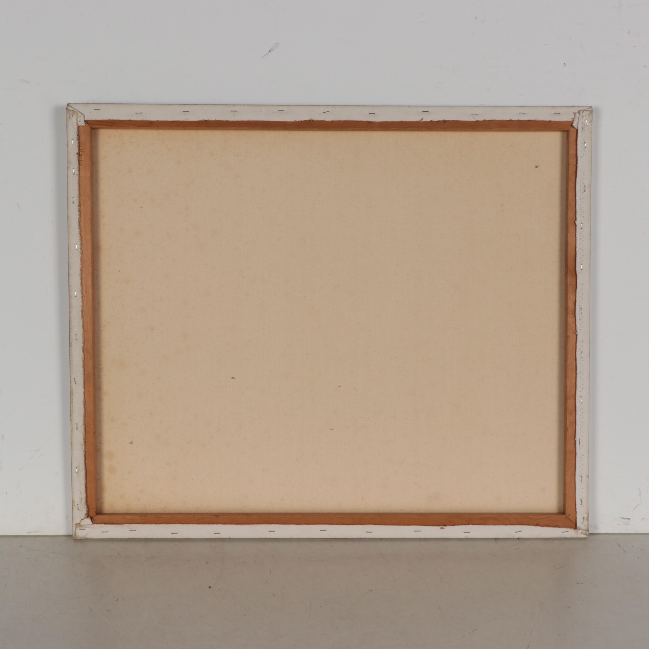 Marion Maas Figurative Oil Painting, Late 20th Century