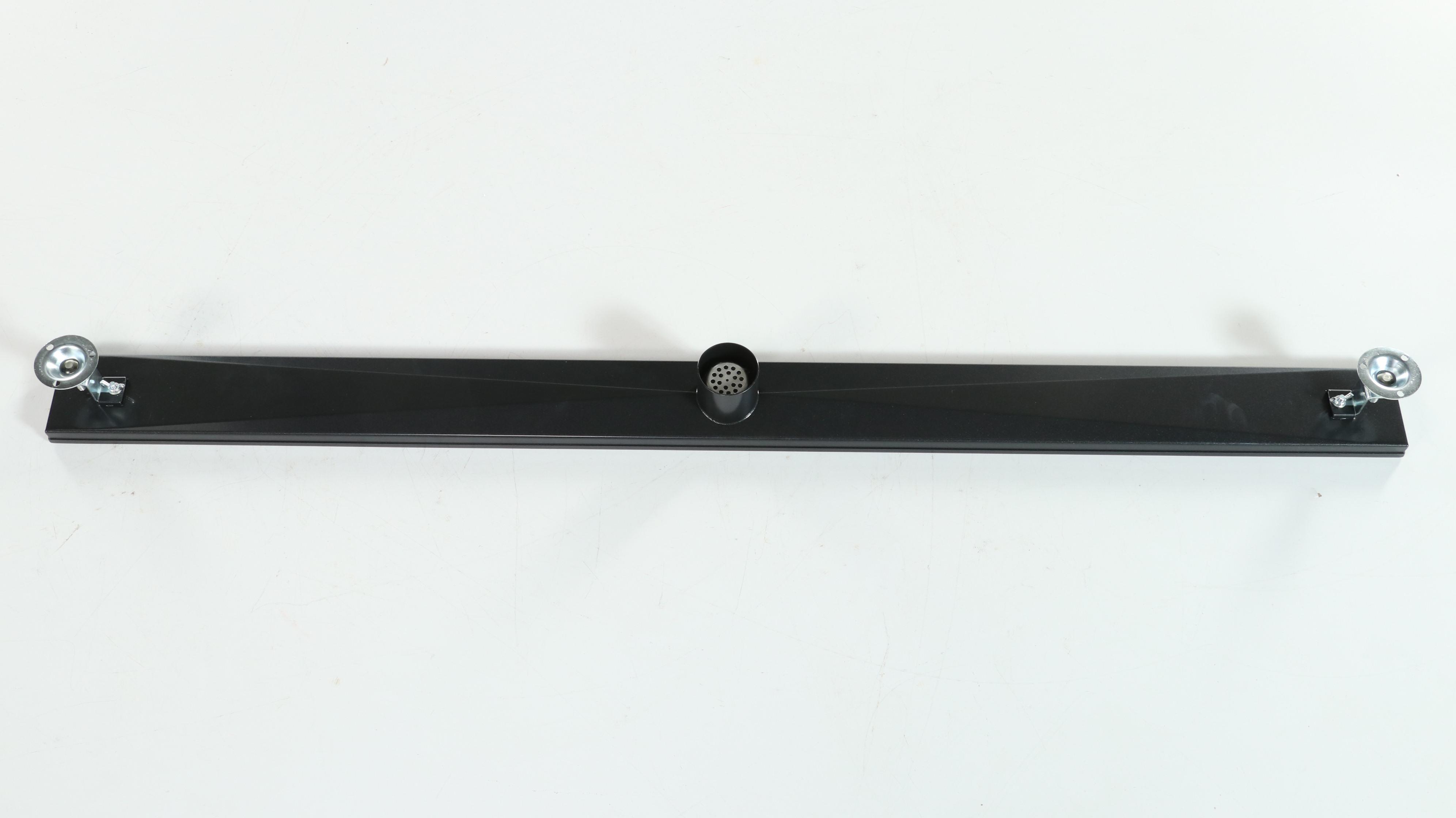 Matte Black Finish 48" Linear Tile-In Shower Drain