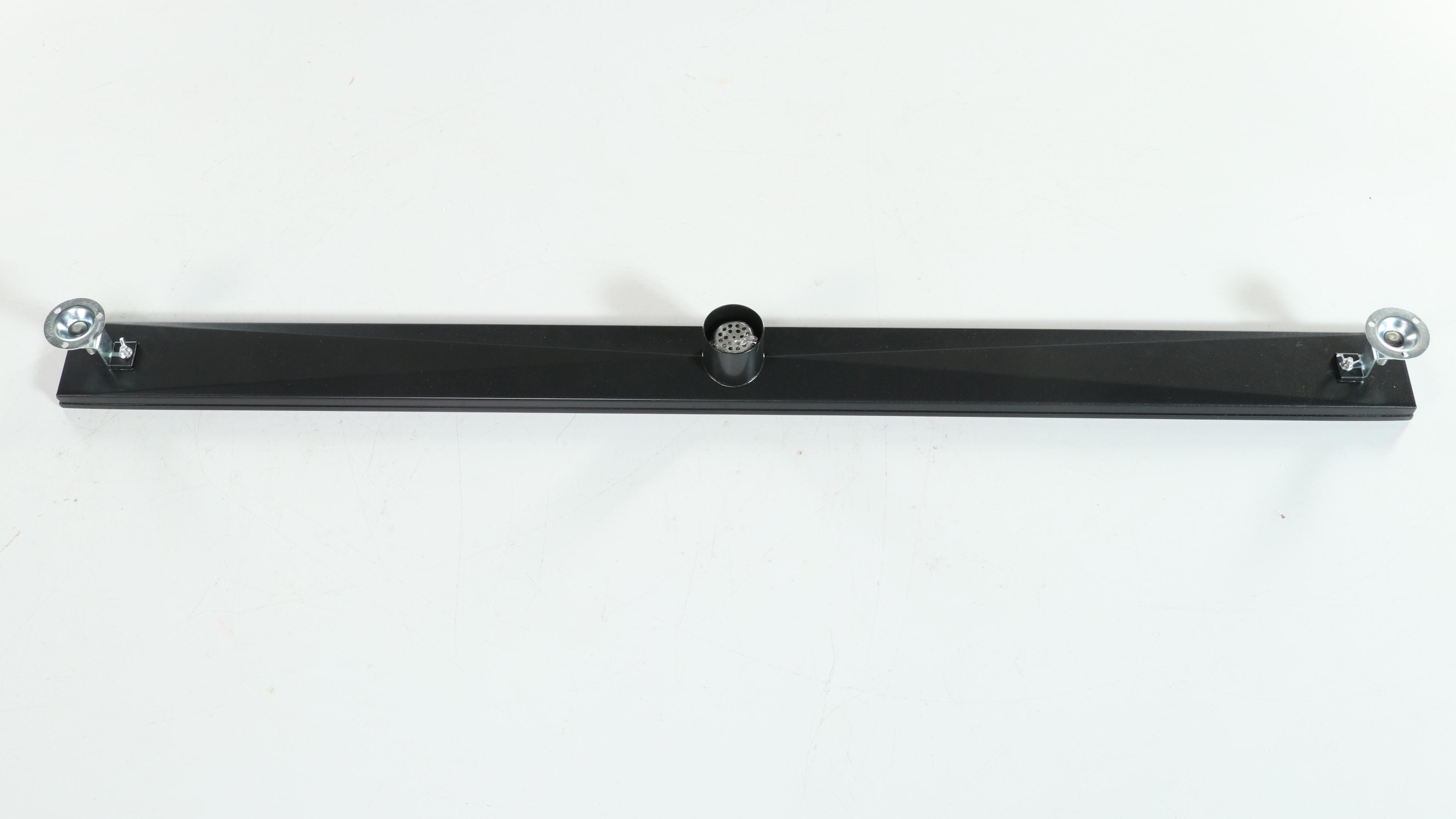 Matte Black 48" Linear Tile-In Shower Drain