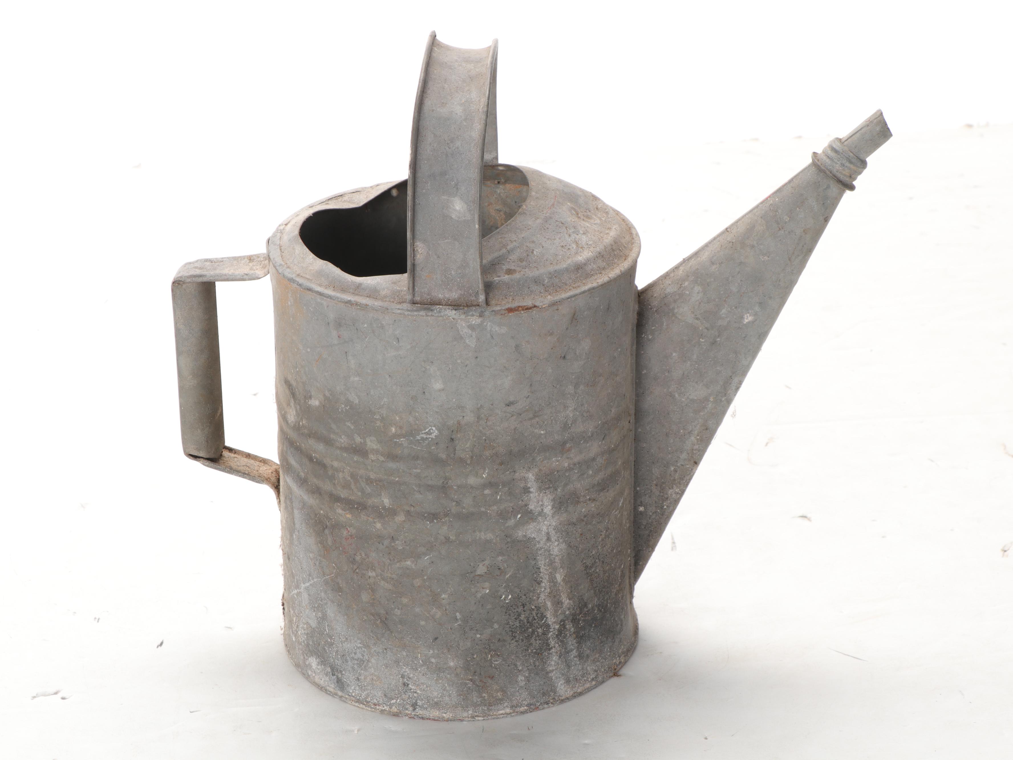 Galvanized Tin Watering Cans