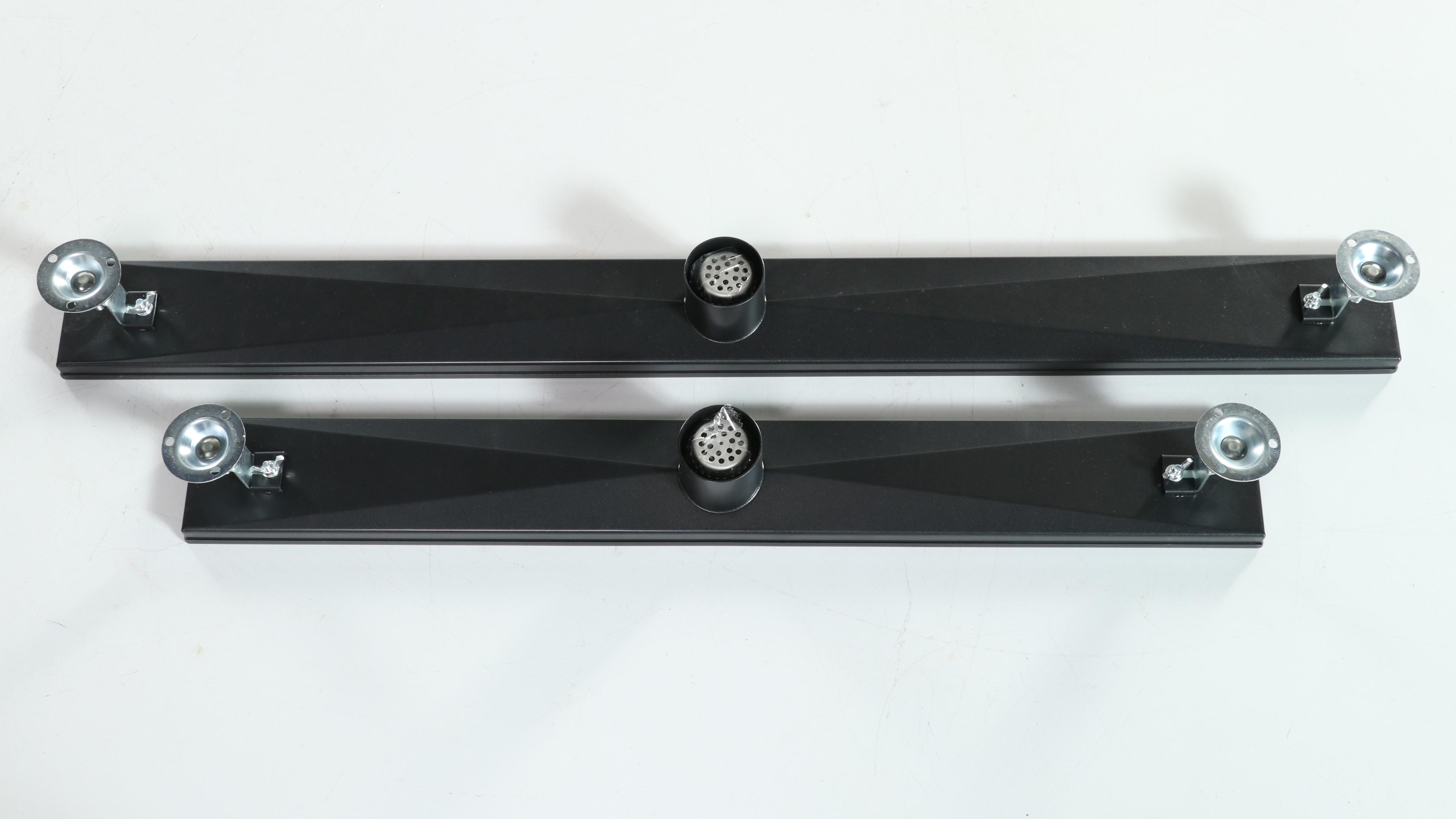 Matte Black Finish 28" and 36" Linear Tile-In Shower Drains