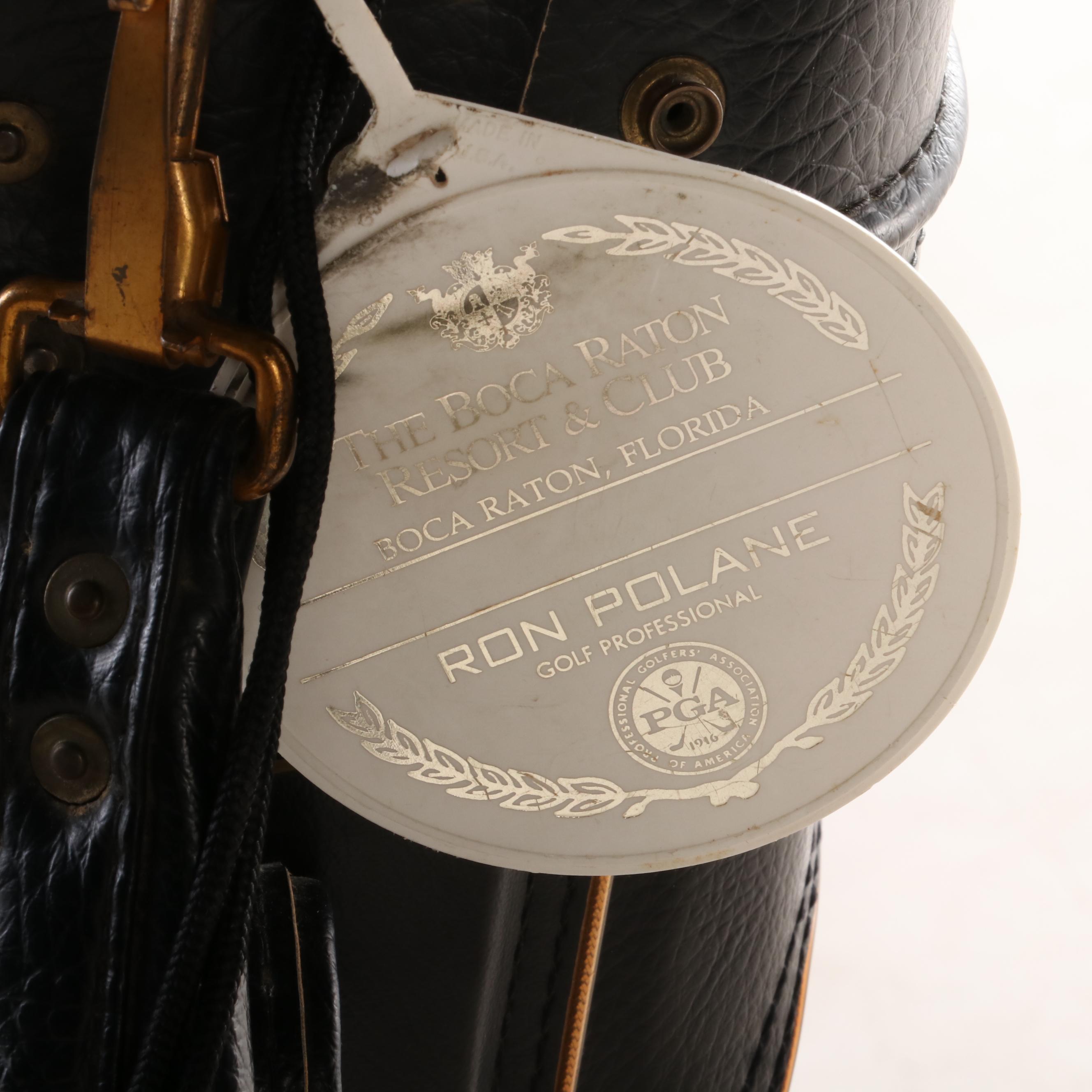 PowerBilt, Tru-Flite, Arnold Palmer, Cobra, and Other Golf Clubs with Bag