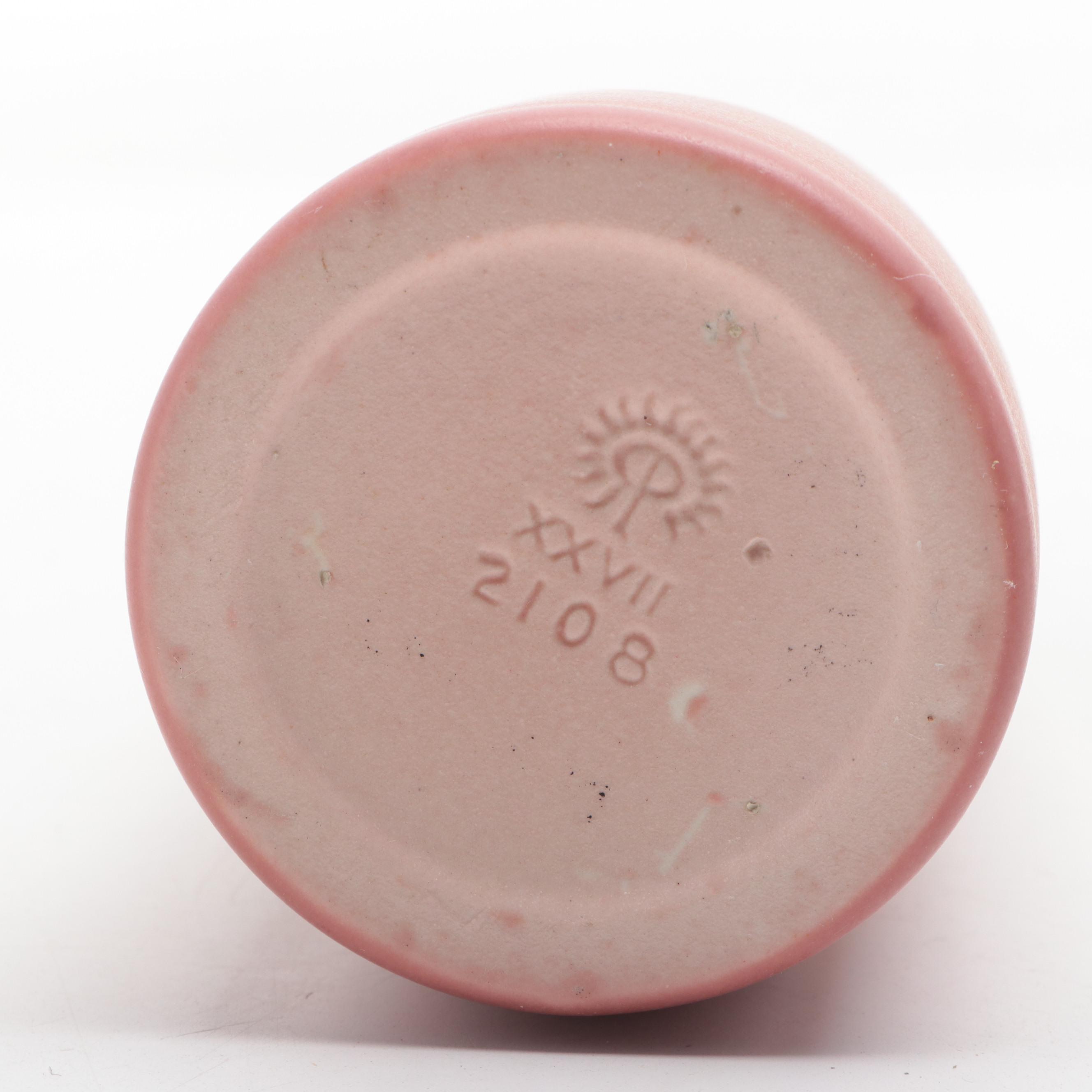 Rookwood Pottery Matte Glaze Production Vases, 1927–1928