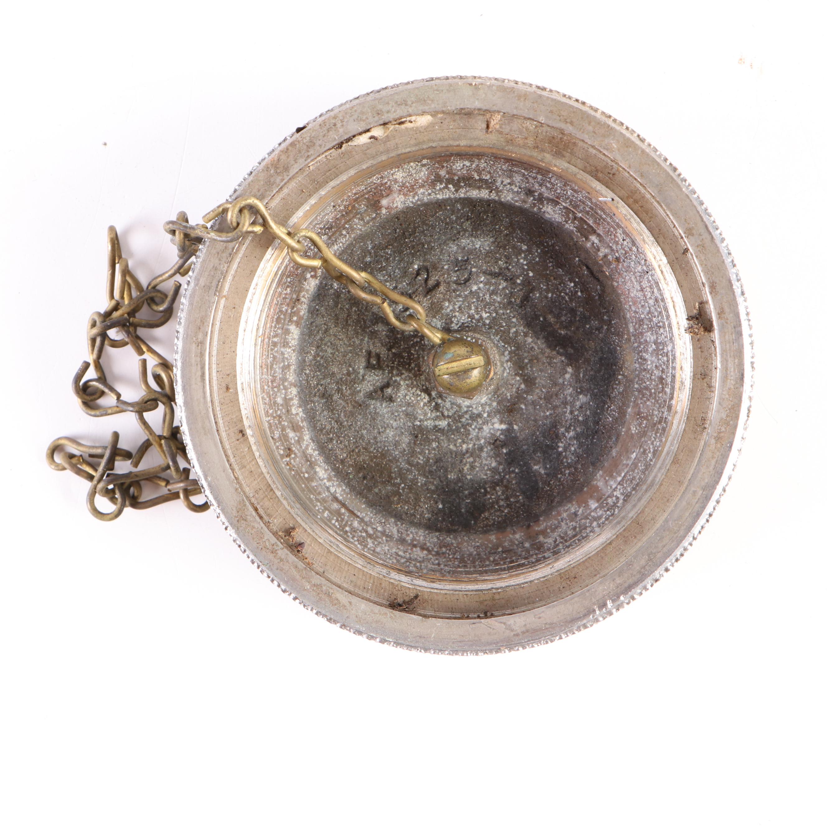 Boat Fuel Cap Covers and Flanges, 1950s