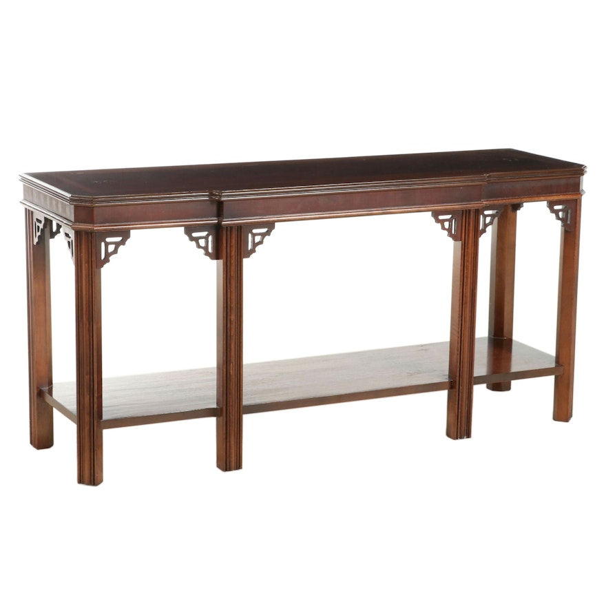 Chippendale Style Mahogany Sofa Table