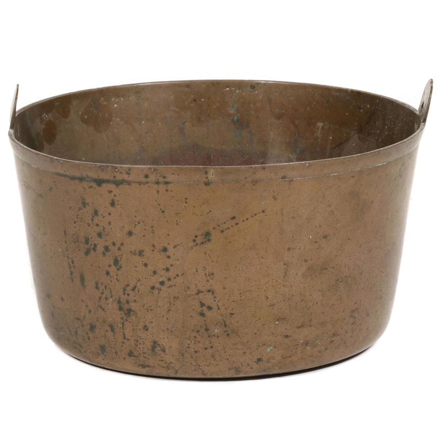 Brass Jam Pan, Late 19th to Early 20th Century