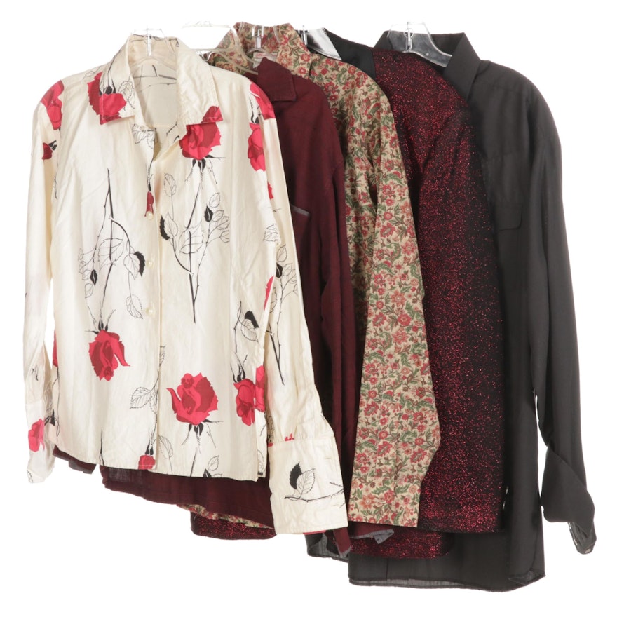 Men's Panhandle Slim, London Mall and More Printed Long Sleeve Shirts and Blazer