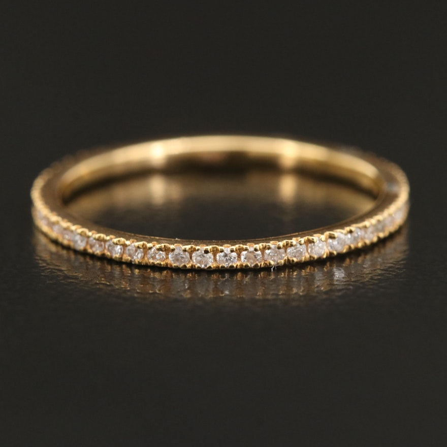 14K 0.31 CTW Diamond Eternity Band