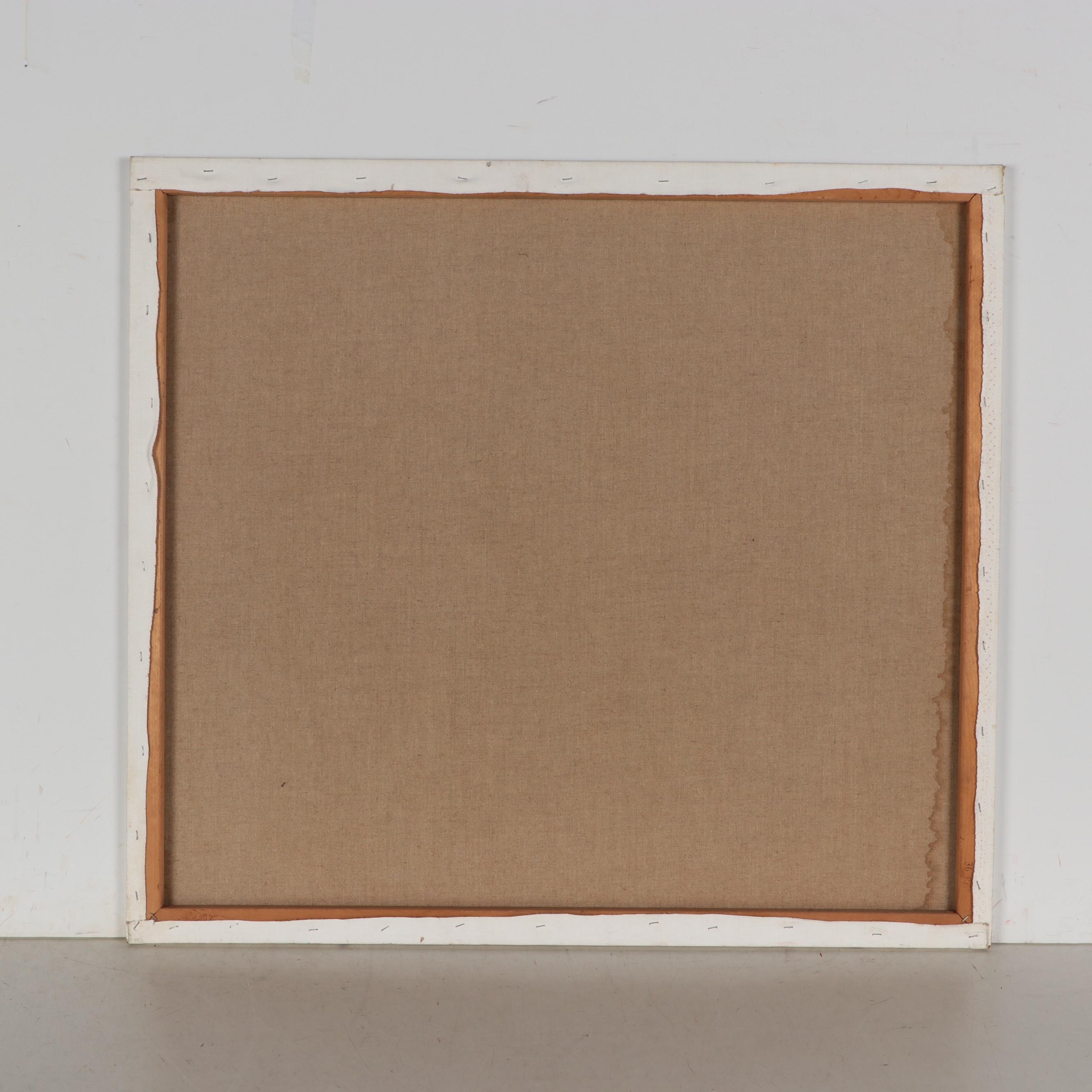 Marion Maas Modernist Figurative Oil Painting