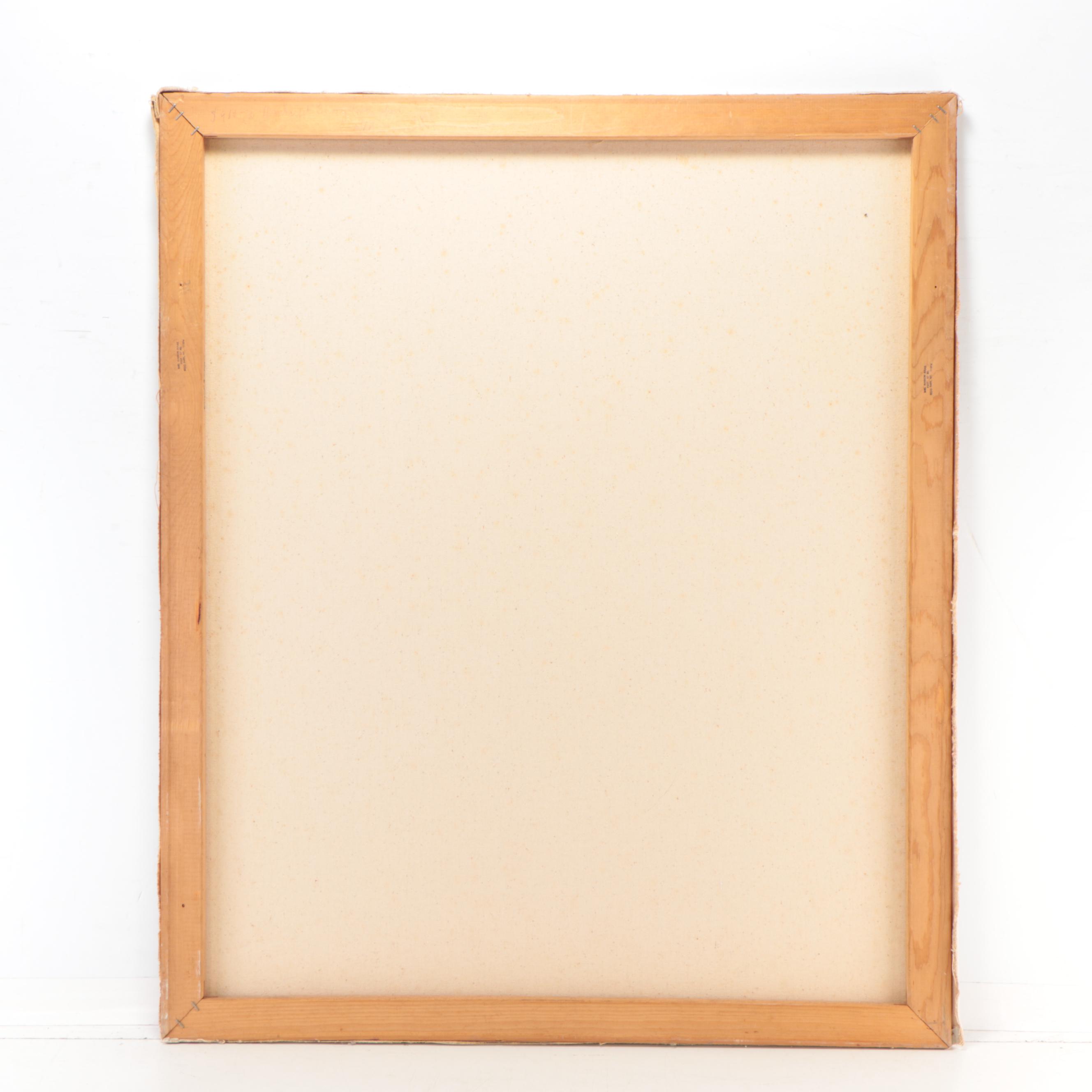 Marion Maas Interior Scene Oil Painting