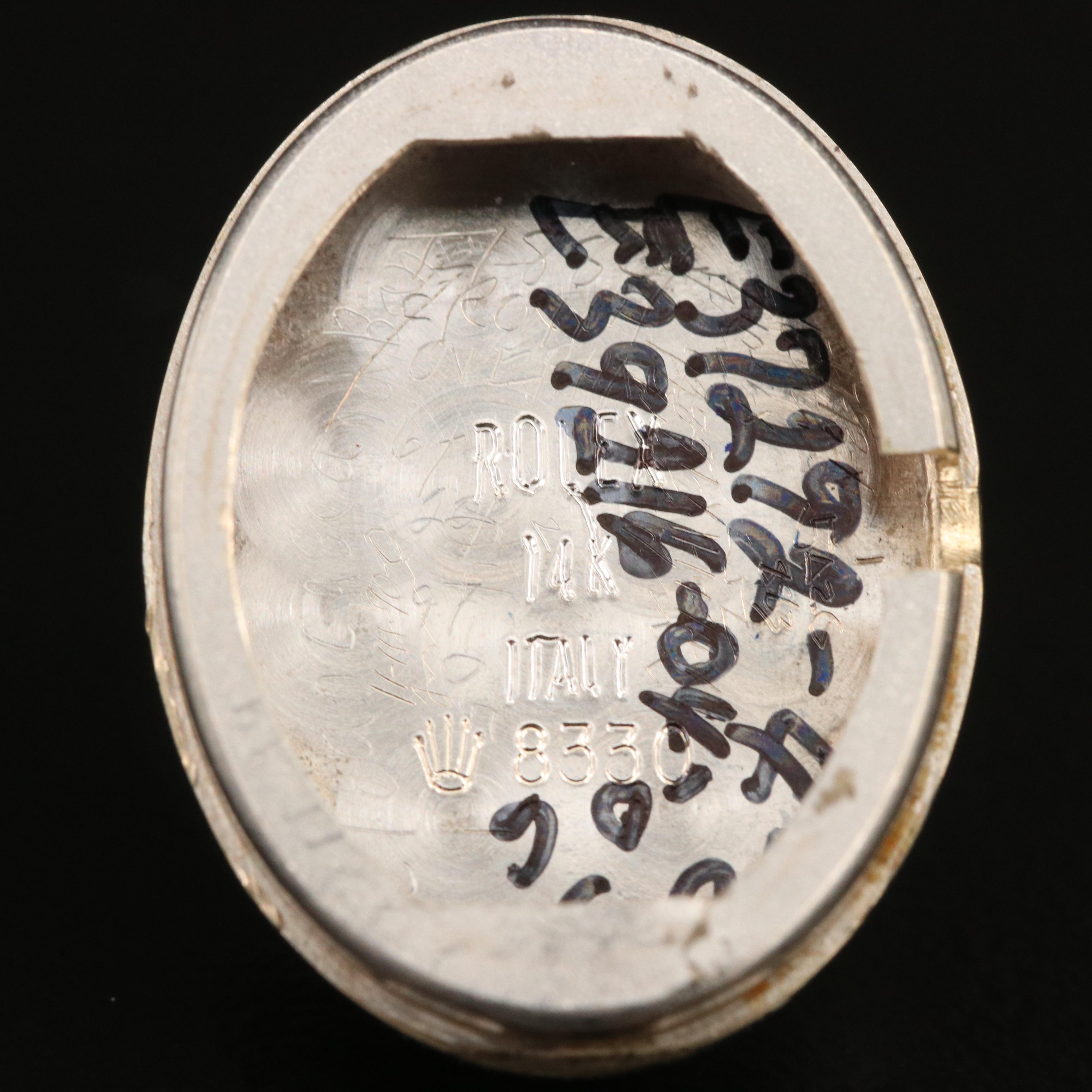 14K Rolex Diamond Cocktail Watch