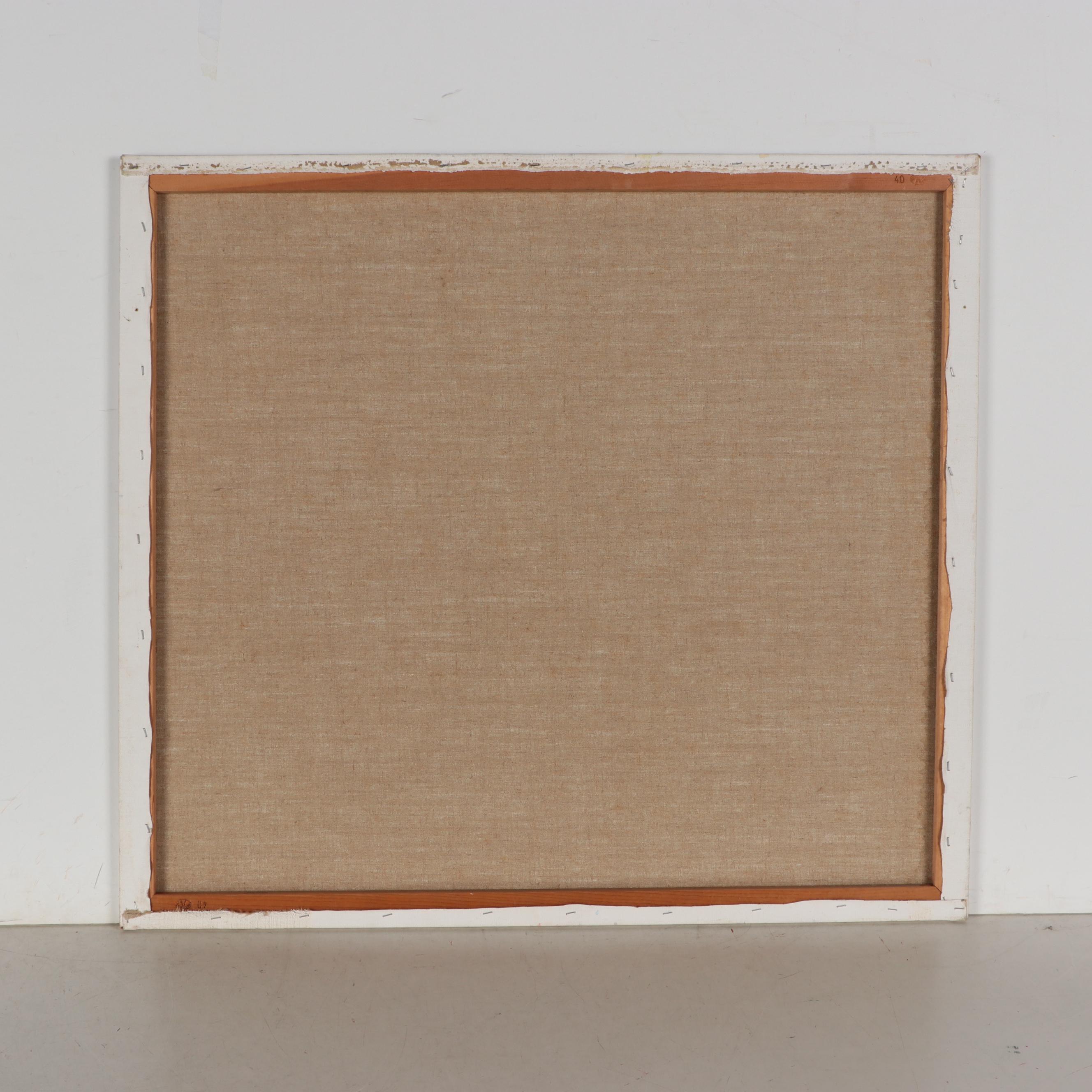 Marion Maas Modernist Figurative Oil Painting