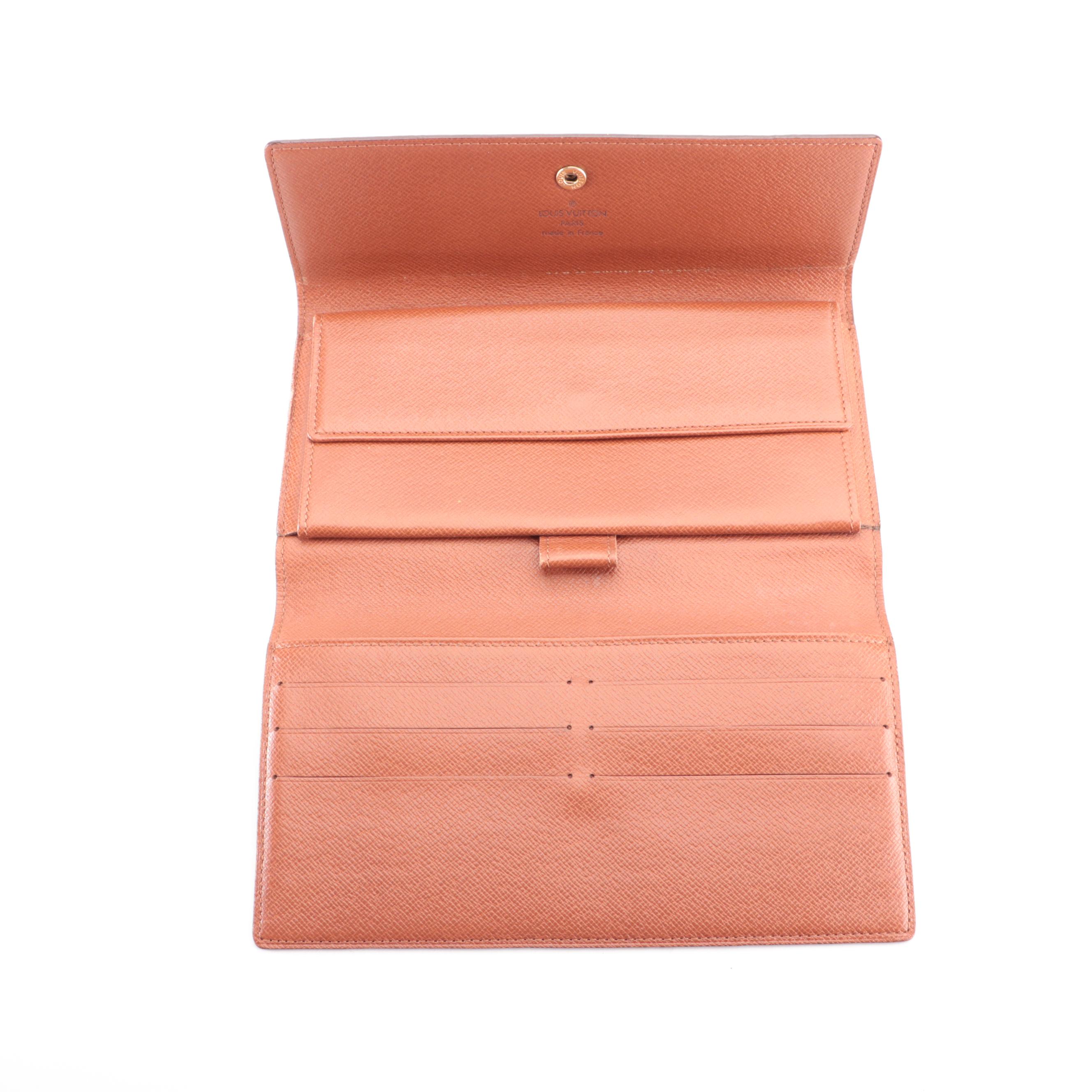 Louis Vuitton Porte-Tréssor International Wallet in Monogram Canvas