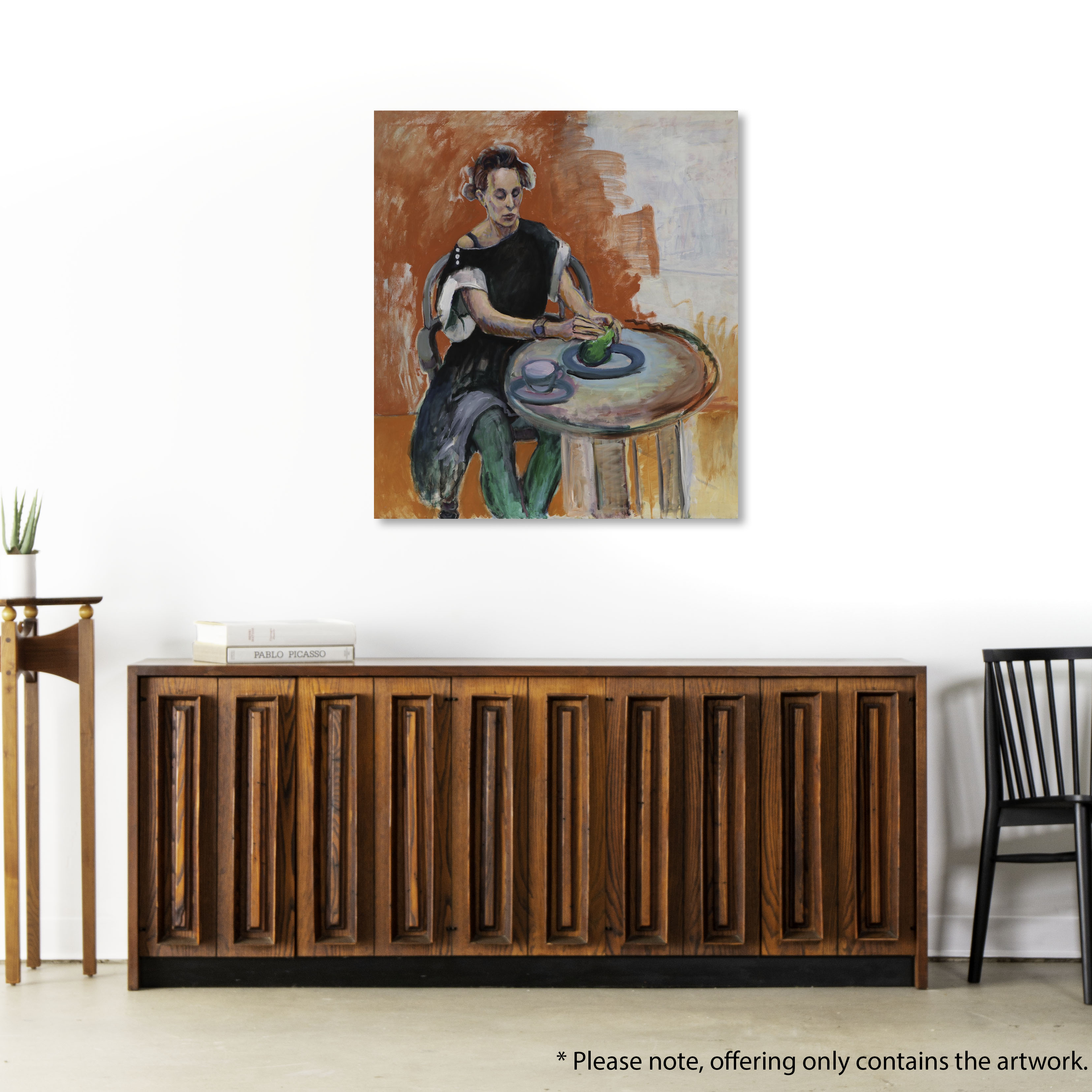 Marion Maas Modernist Figurative Oil Painting