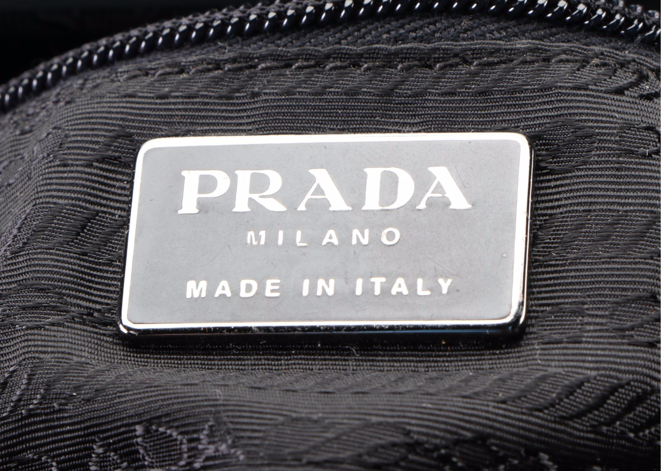 Prada Small Hard Frame Bag in Grey Calfskin Leather