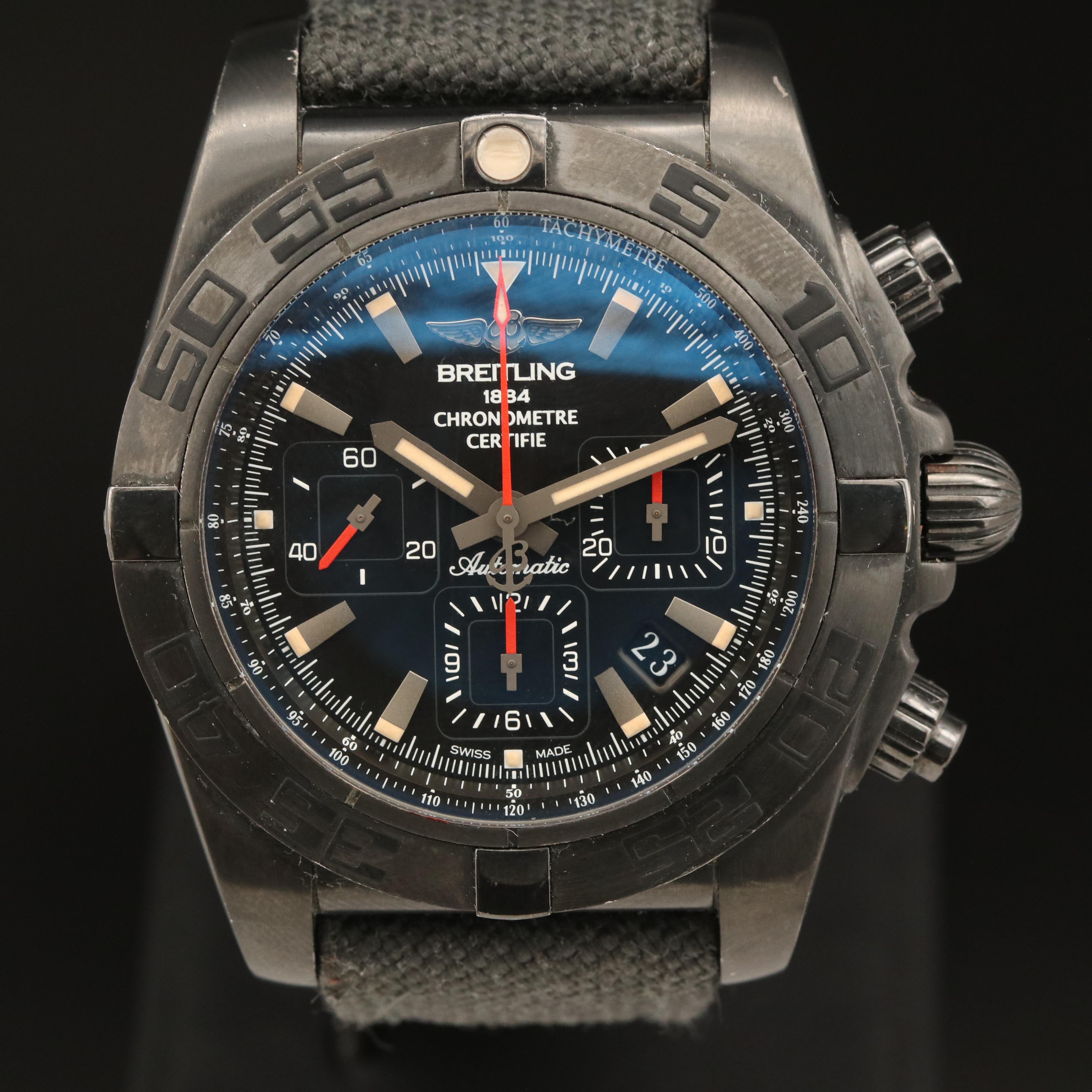 Breitling Chronomat 44 Blacksteel B01 Chronograph Automatic Watch
