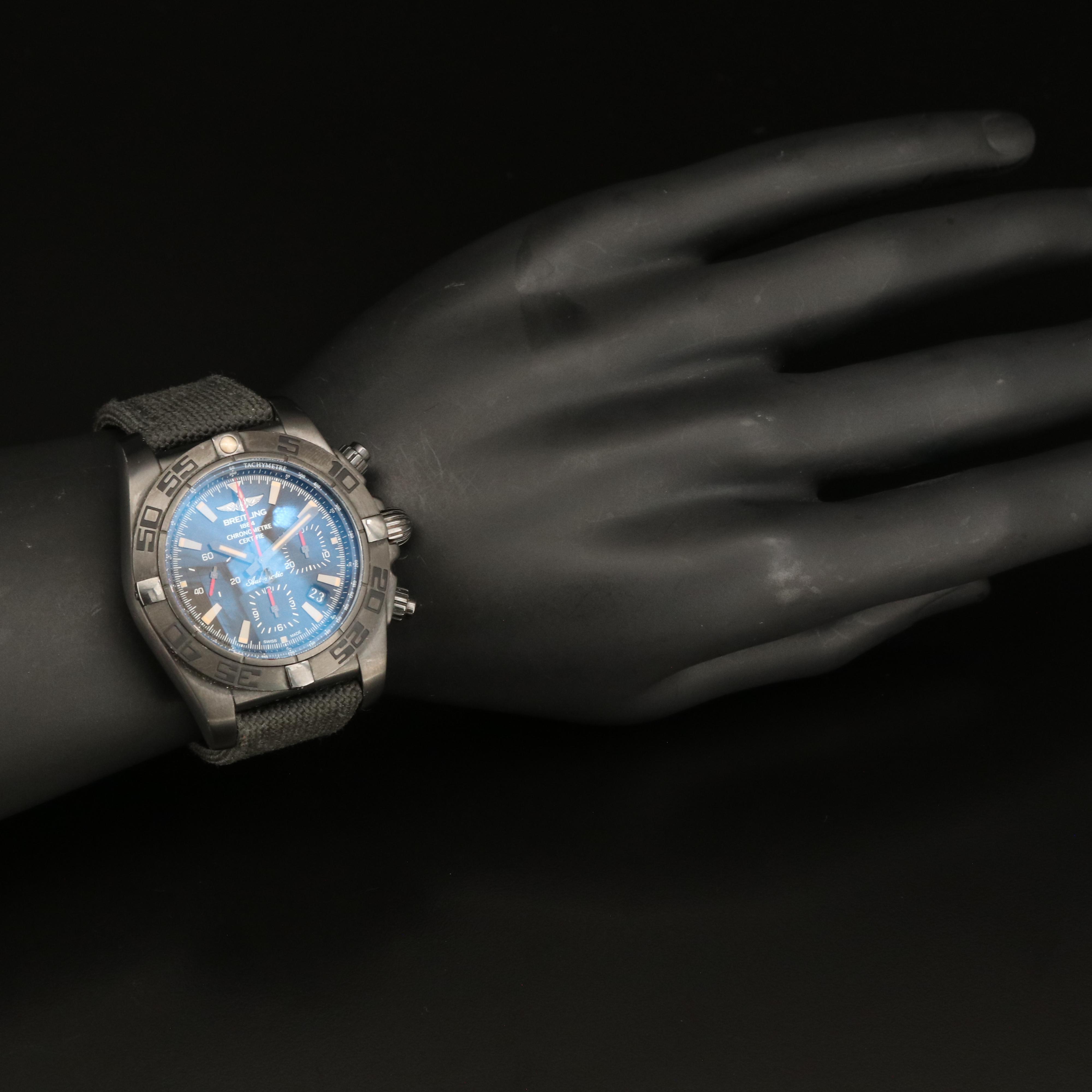 Breitling Chronomat 44 Blacksteel B01 Chronograph Automatic Watch