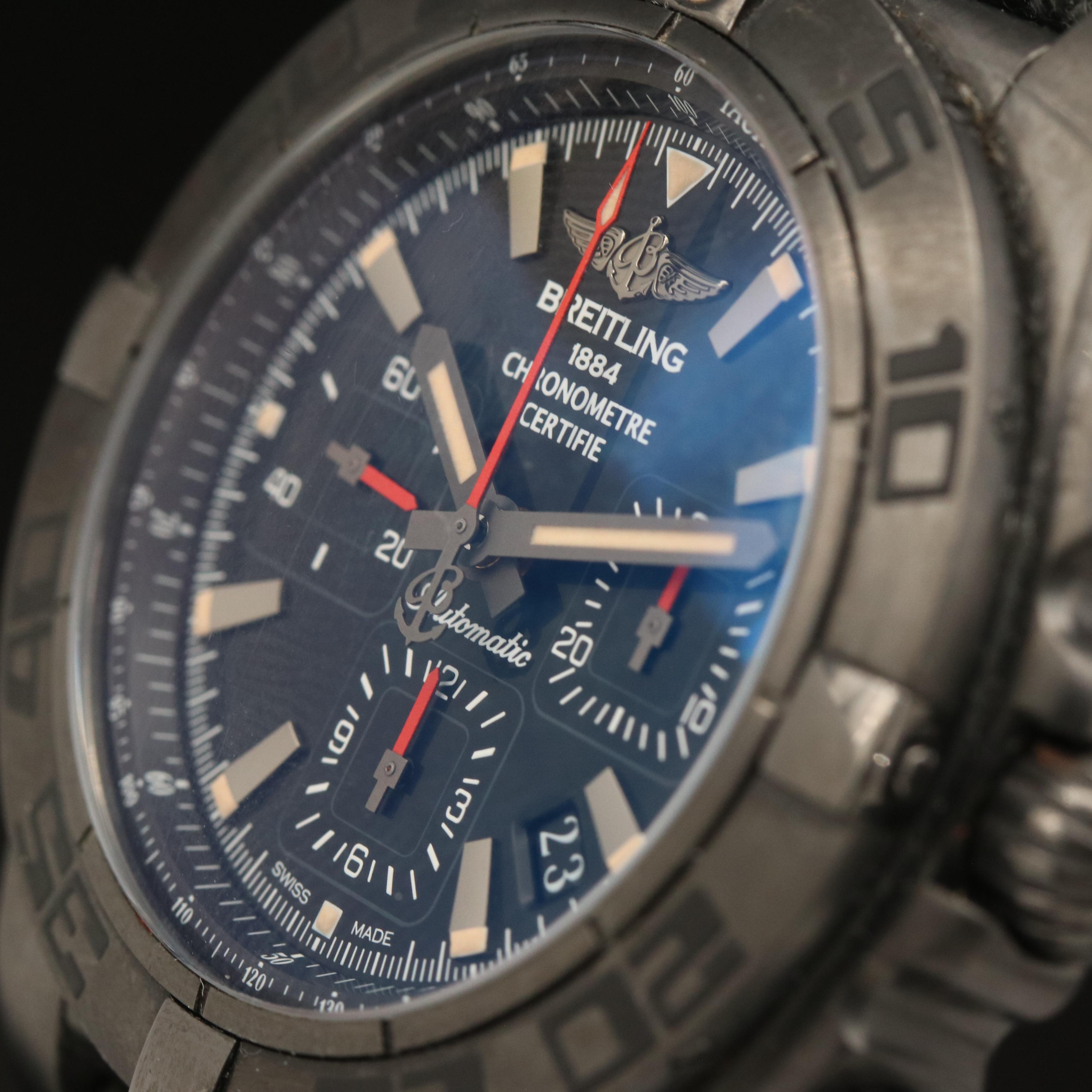 Breitling Chronomat 44 Blacksteel B01 Chronograph Automatic Watch