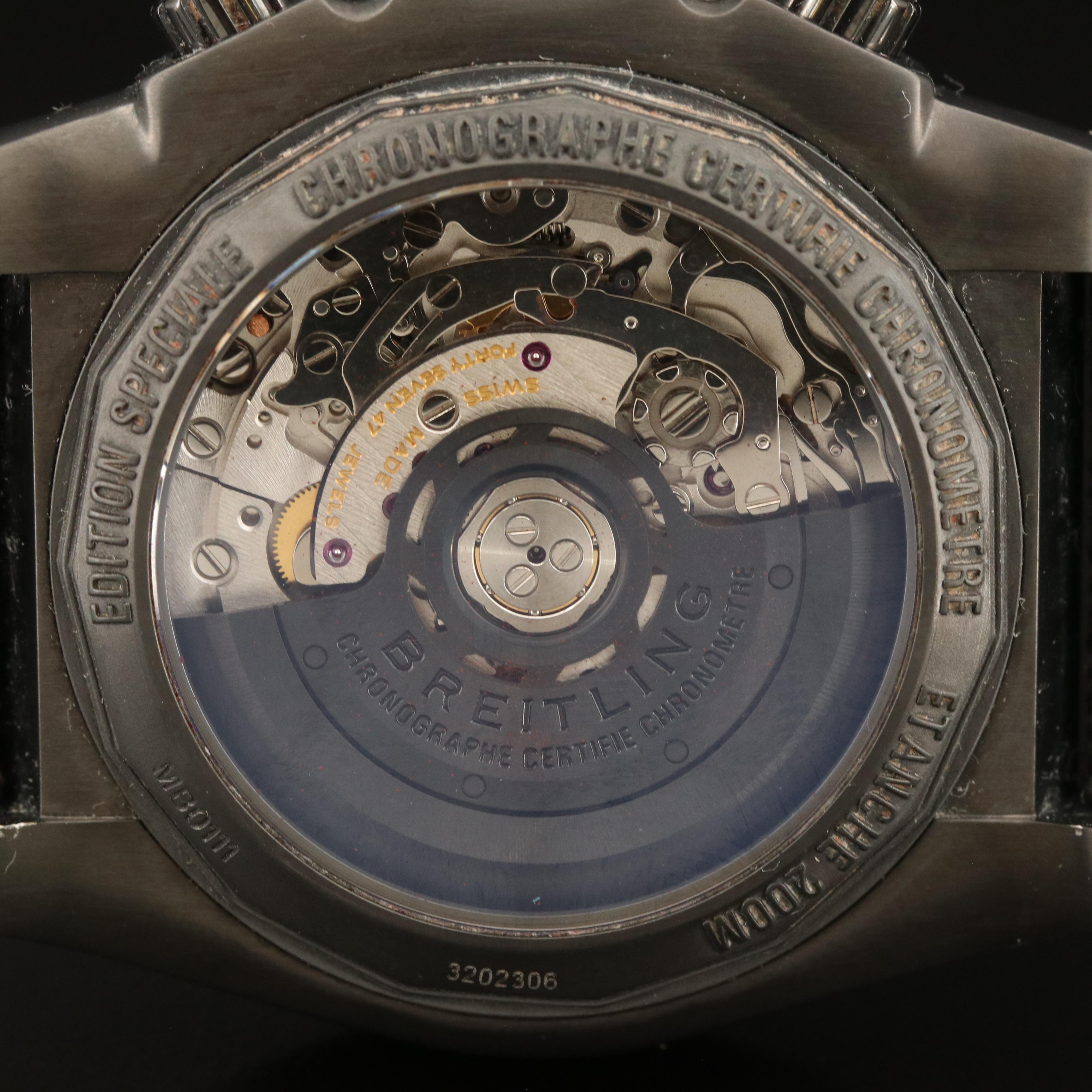 Breitling Chronomat 44 Blacksteel B01 Chronograph Automatic Watch