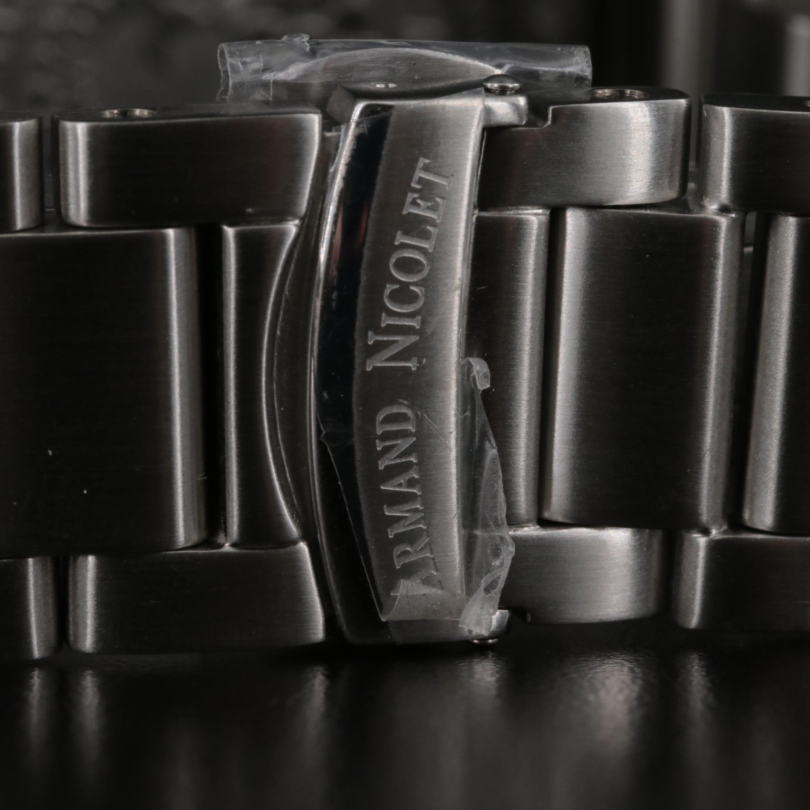 Armand Nicolet J59 GMT Diver "Pepsi" Automatic Stainless Steel Watch