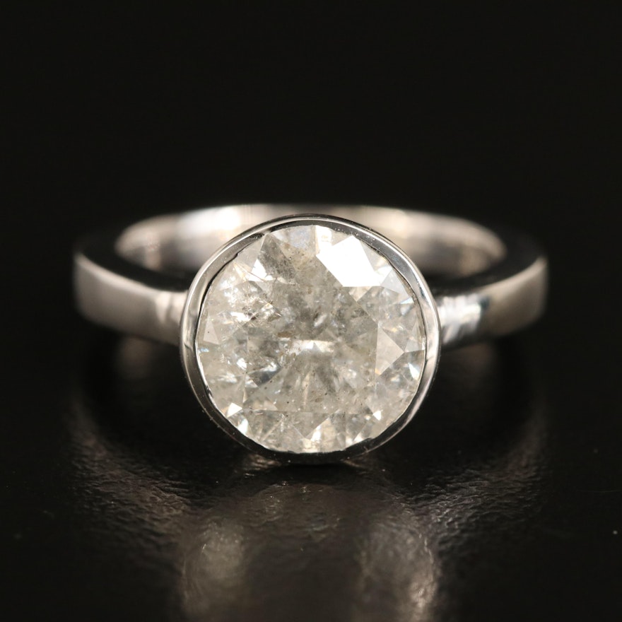 18K 3.36 CT Diamond Ring
