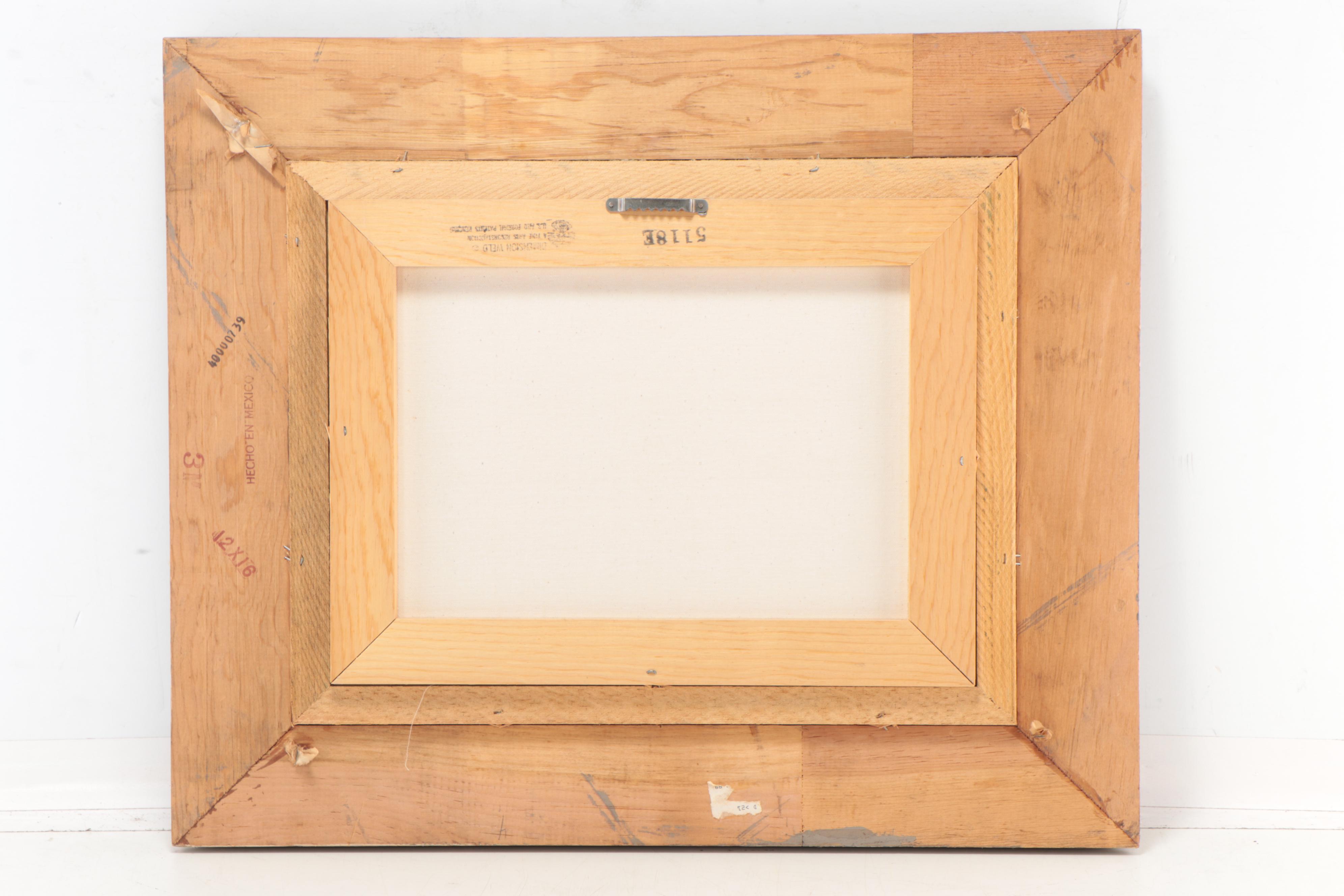 Carolyn Bullis Blish Coastal Scene Oil Painting