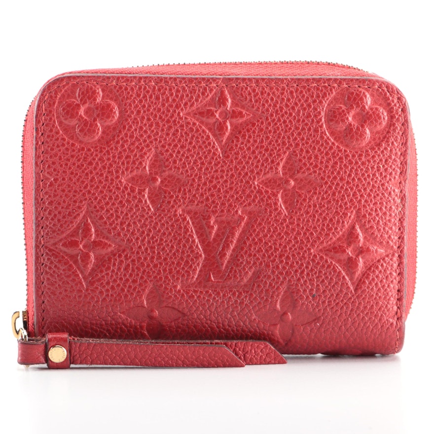 Louis Vuitton Zippy Coin Purse in Monogram Empreinte