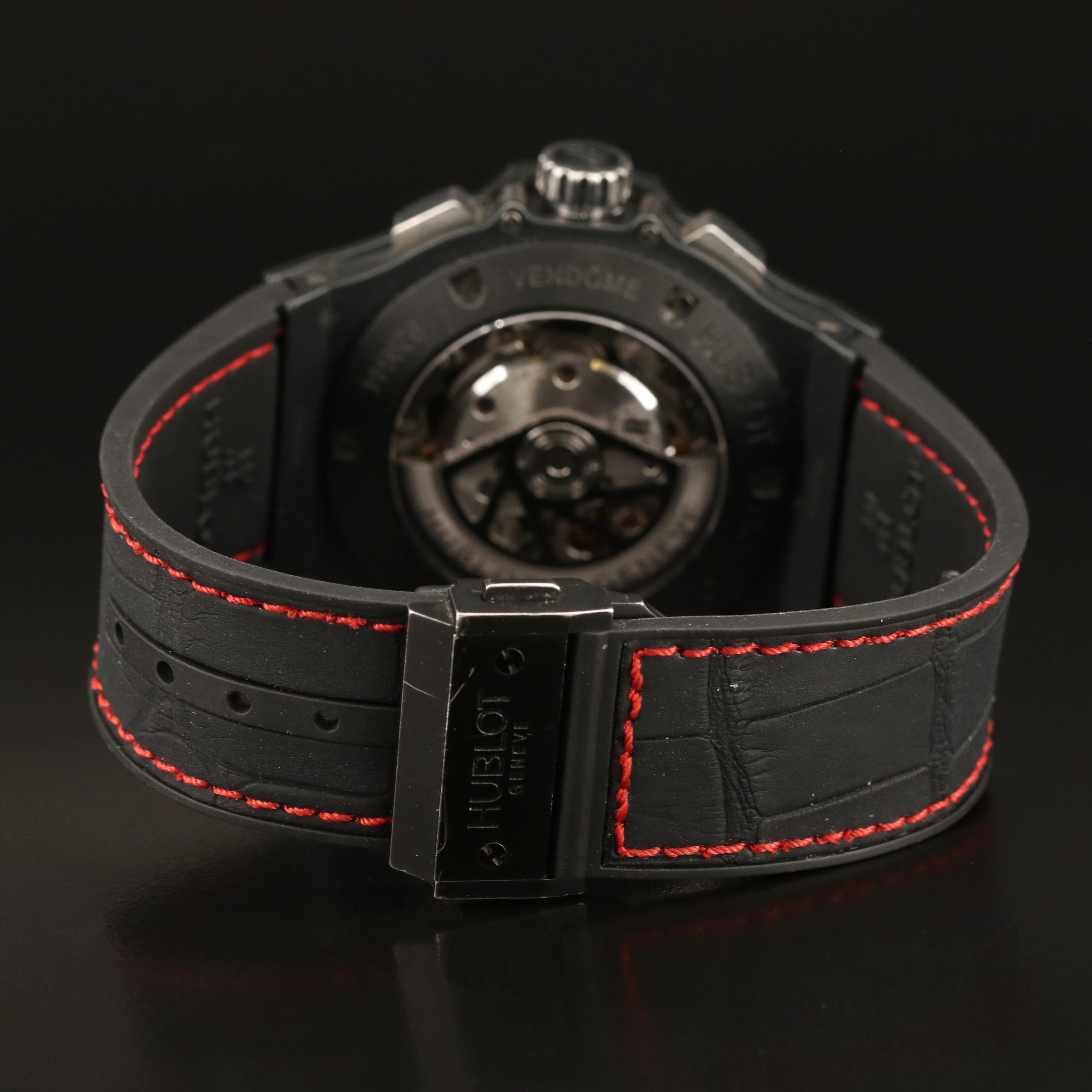 Hublot Big Bang Red Magic Vendome 44mm Ceramic Chronograph Automatic Watch