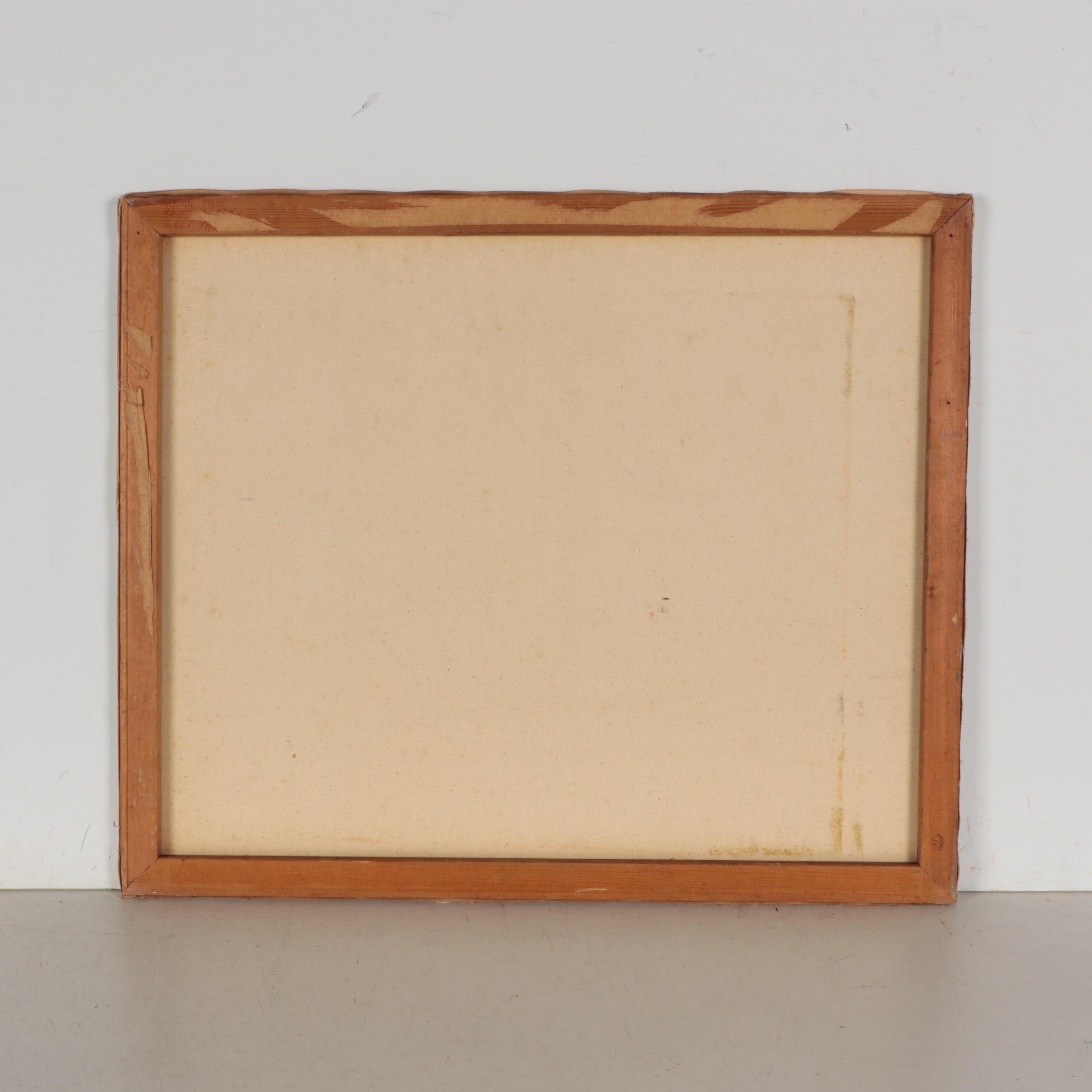 Marion Maas Oil Painting of Seated Woman