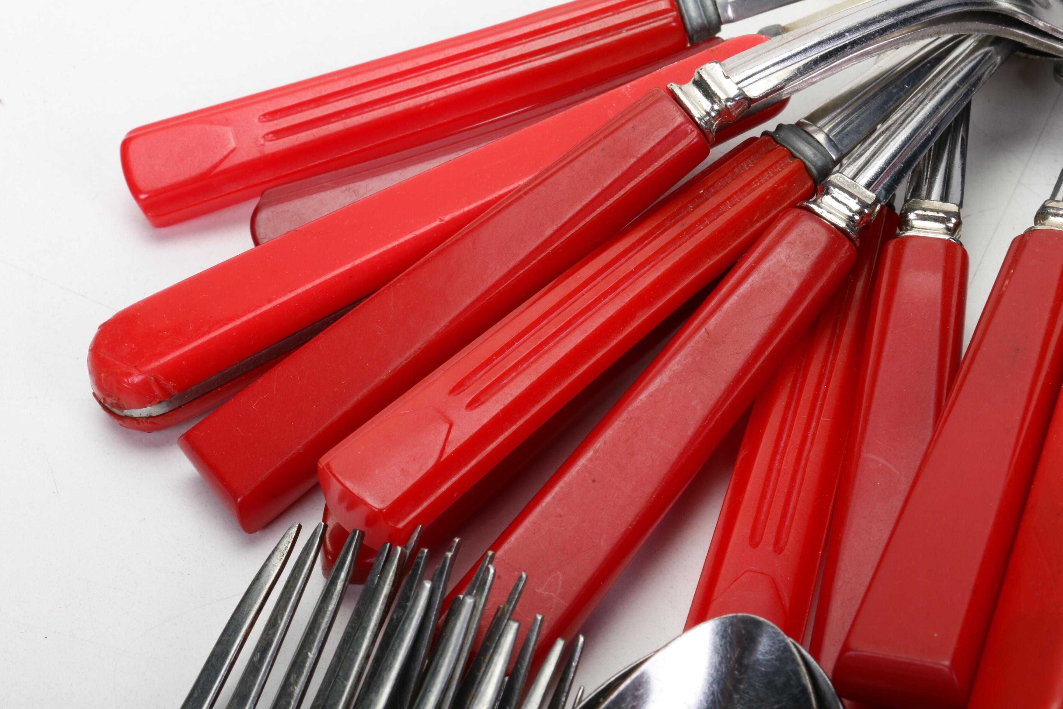 Sta-Brite Allegheny Bakelite Flatware and Serving Utensils