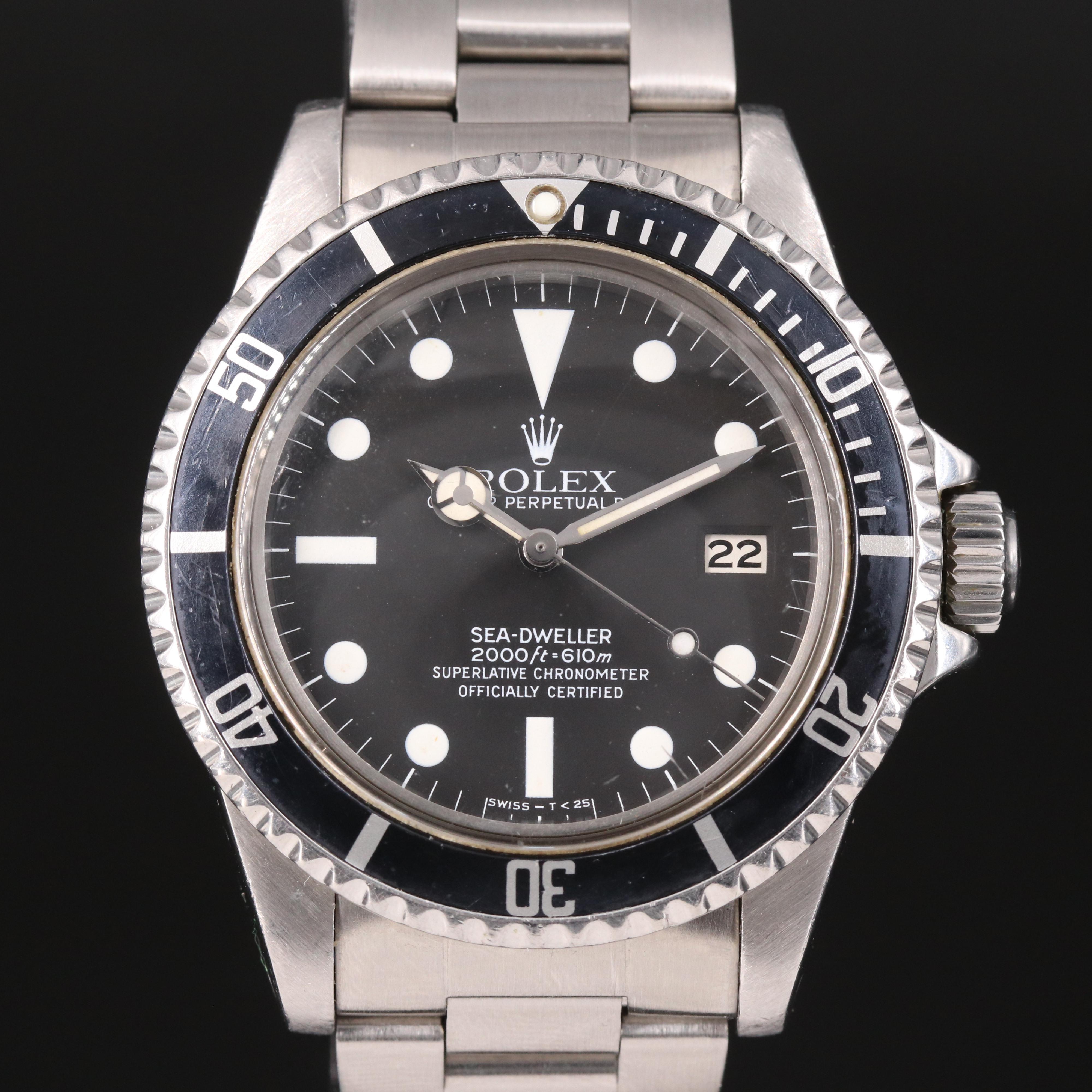 1981 Rolex Sea-Dweller "Great White" Watch