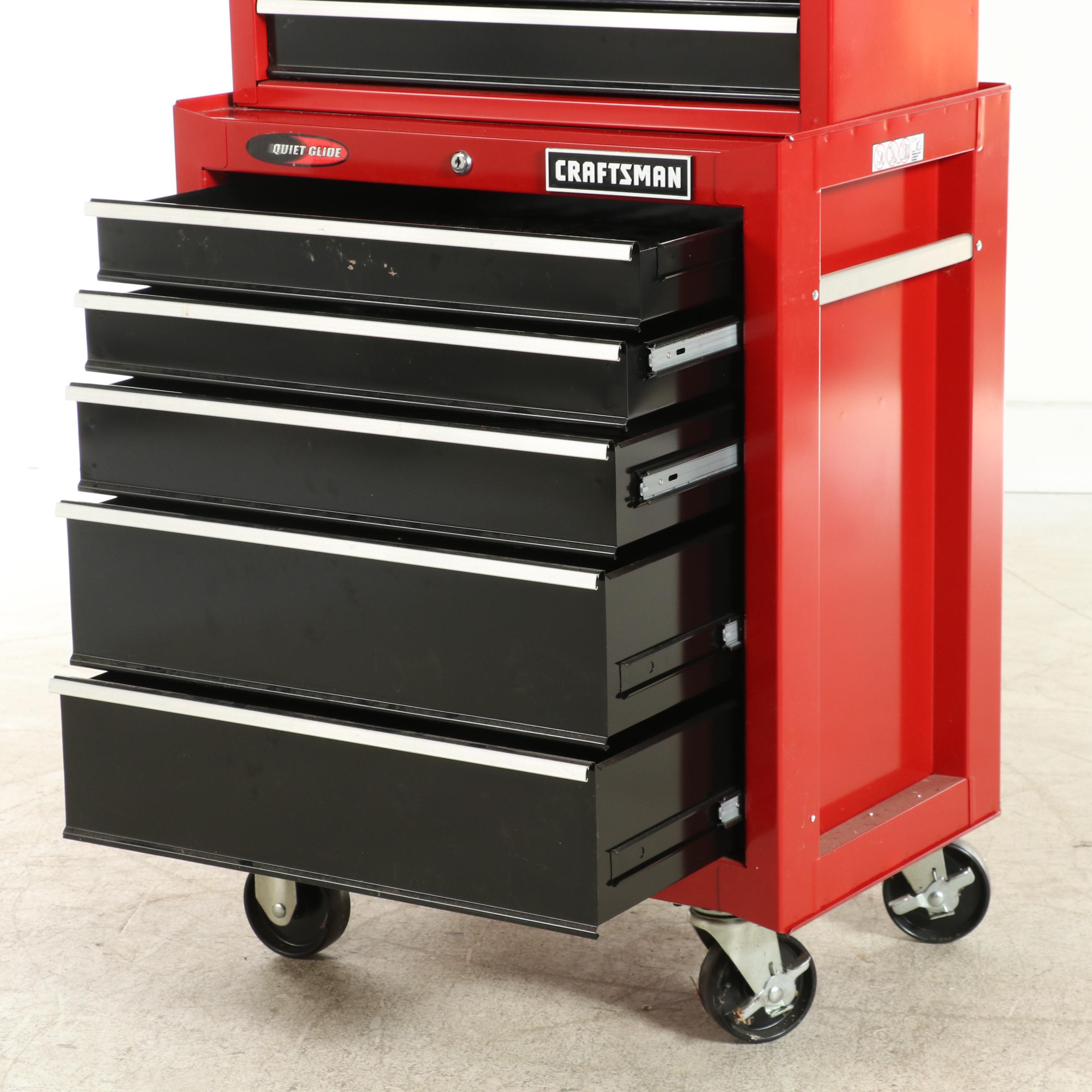 Craftsman "Quiet Glide" 11-Drawer Tool Storage Cart