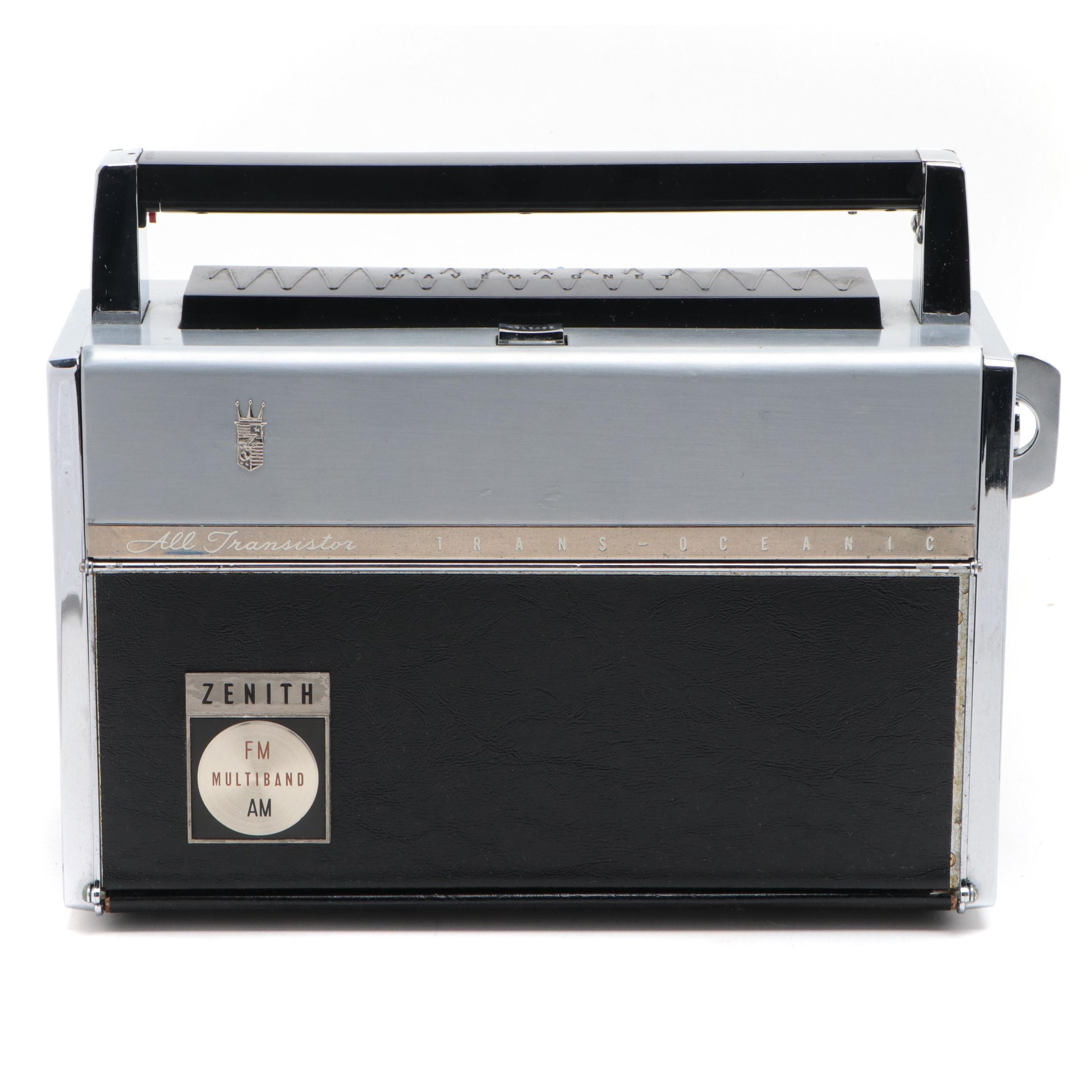 Zenith Royal 3000-1 Trans-Oceanic Portable Radio, 1962–1971