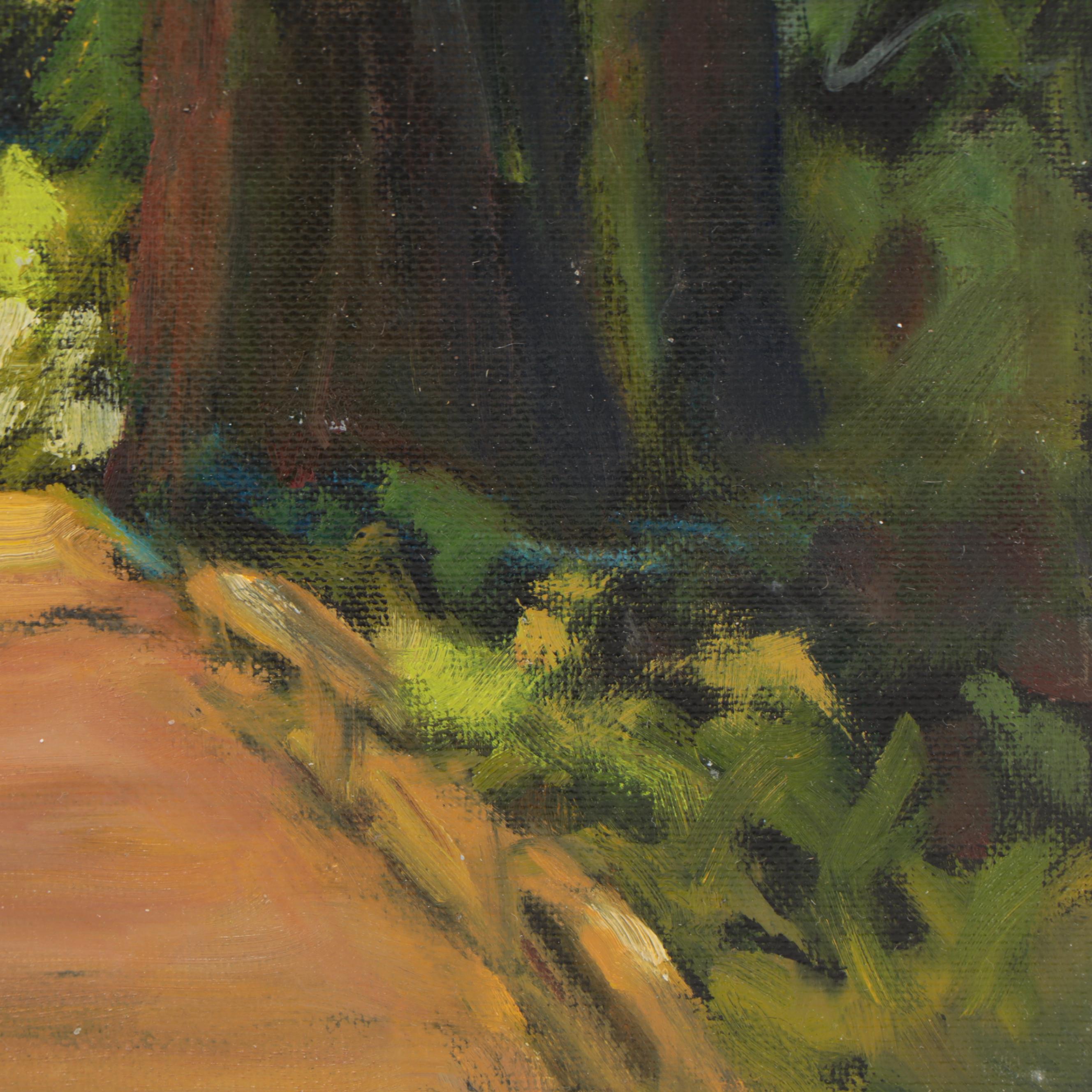 Deborah Miller Forest Path Oil Painting