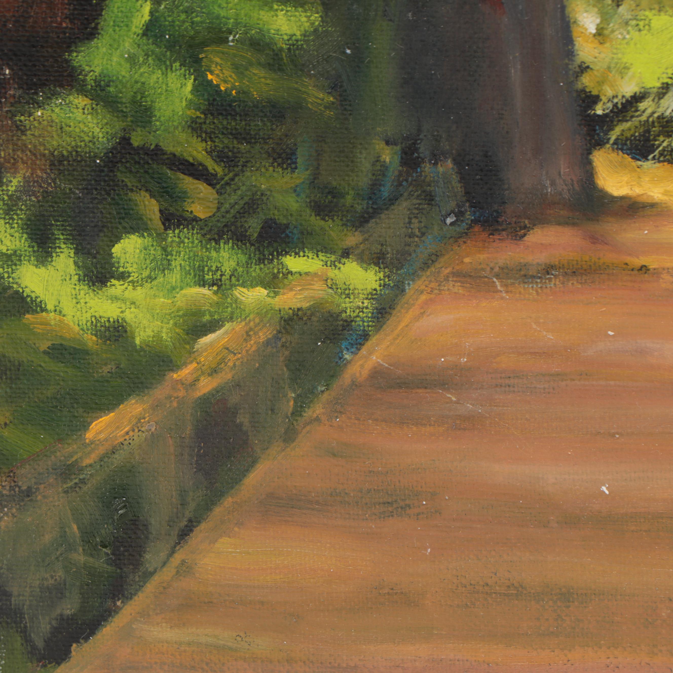 Deborah Miller Forest Path Oil Painting