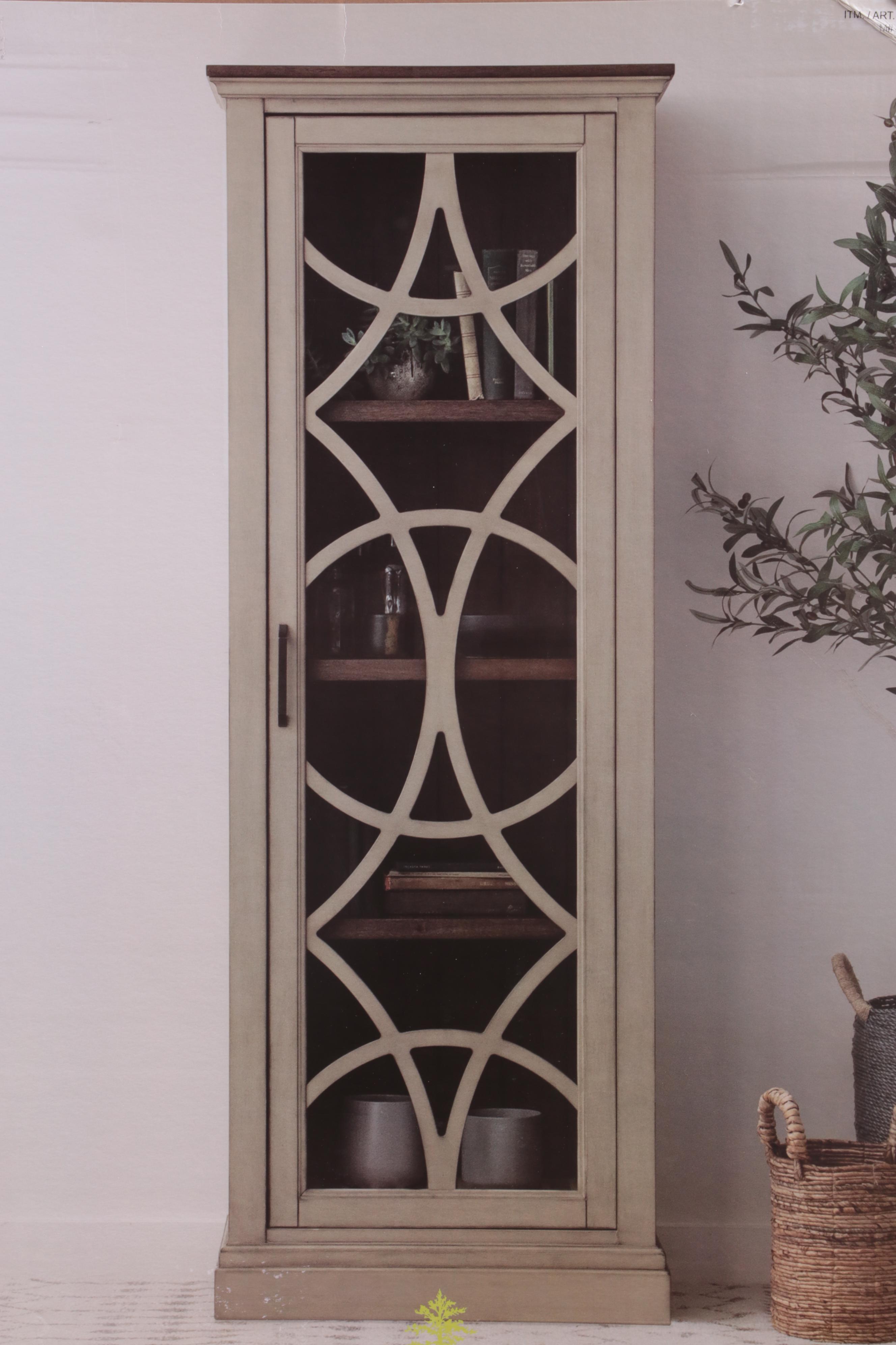 Pike & Main "Quinn" Narrow 72" Bookcase