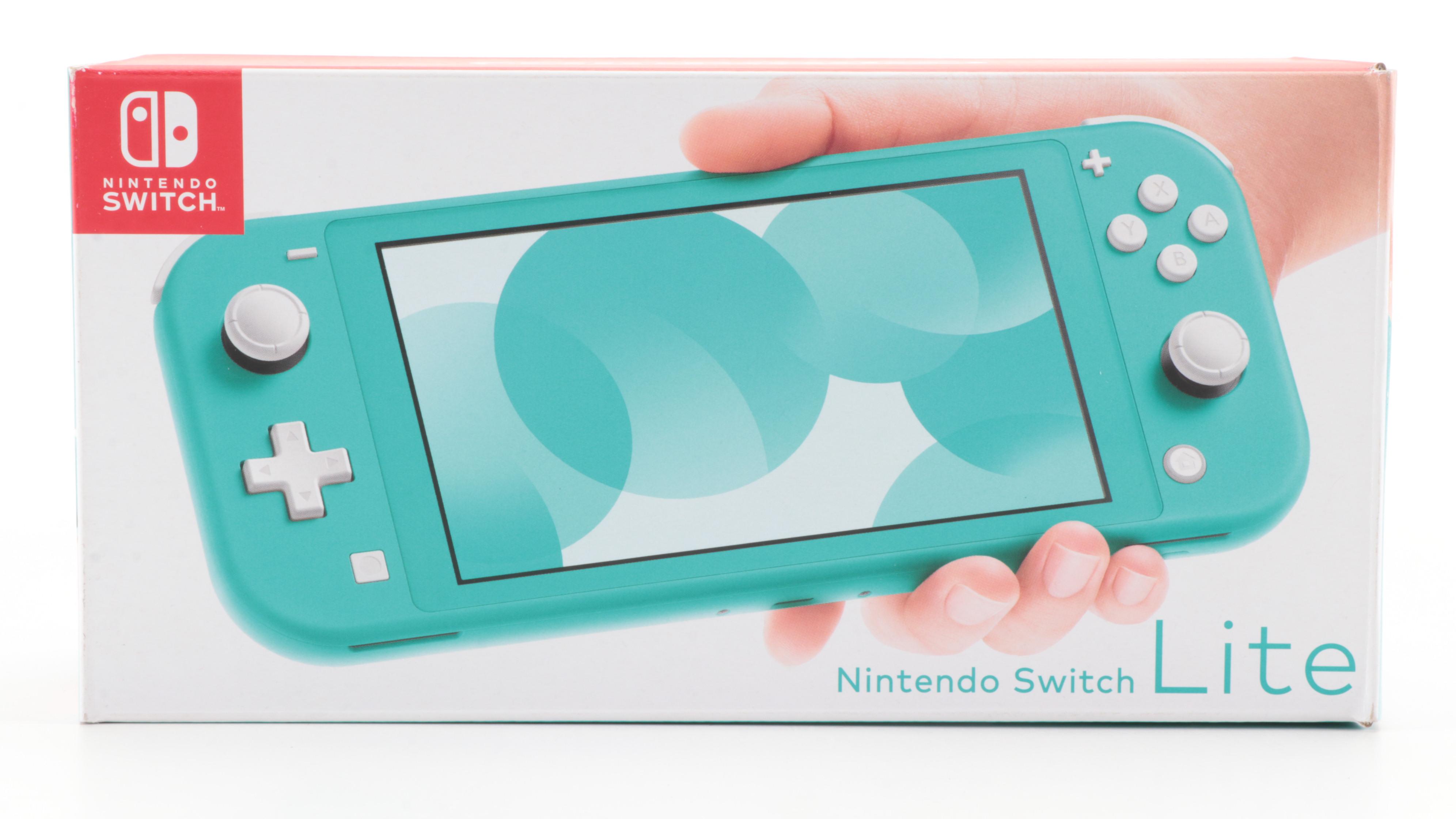 Nintendo Switch Lite With Case, Gameboy and Gameboy Cartridges