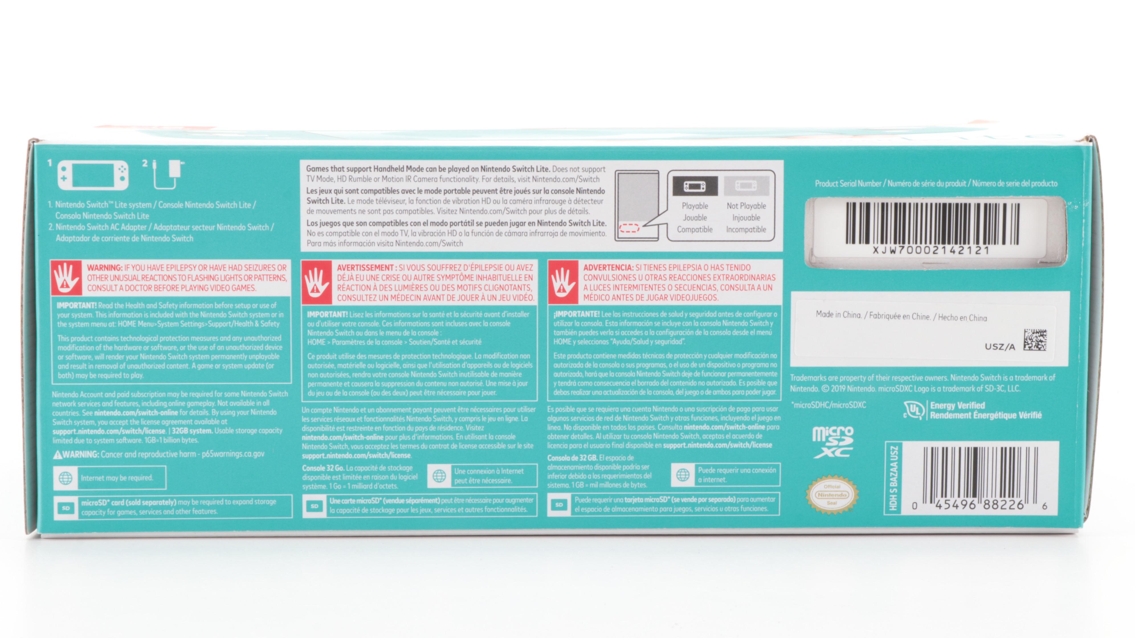 Nintendo Switch Lite With Case, Gameboy and Gameboy Cartridges