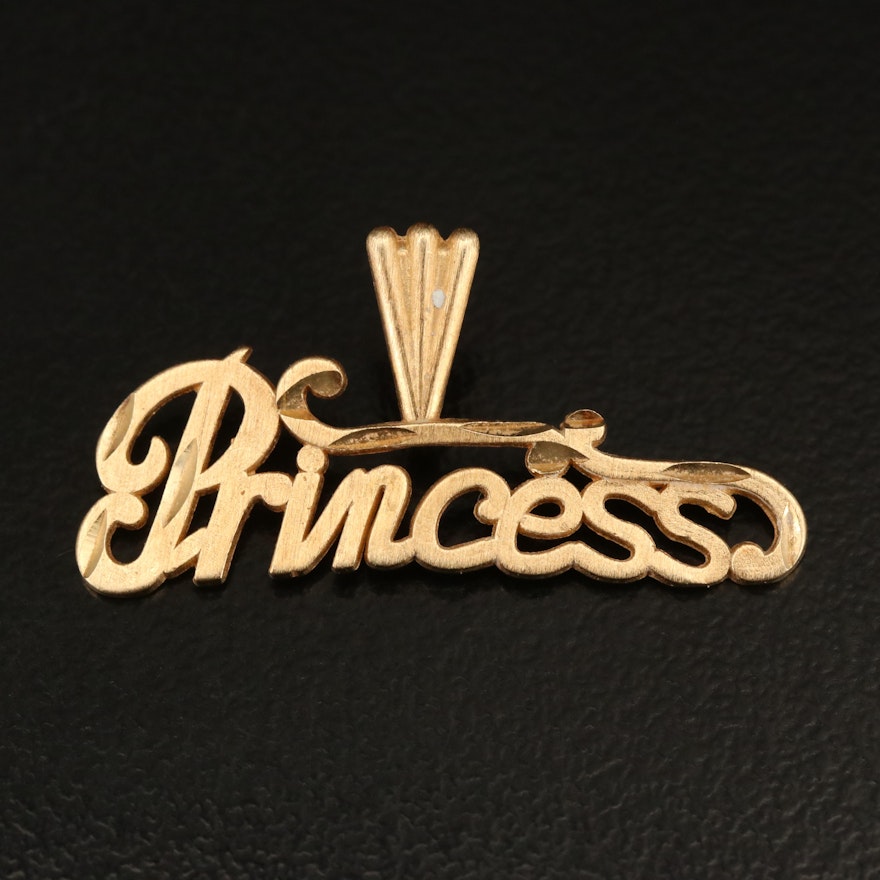 14K "Princess Pendant"