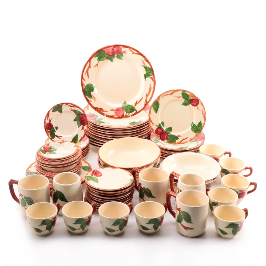 Franciscan "Apple" Earthenware Dinnerware, 1940–1984