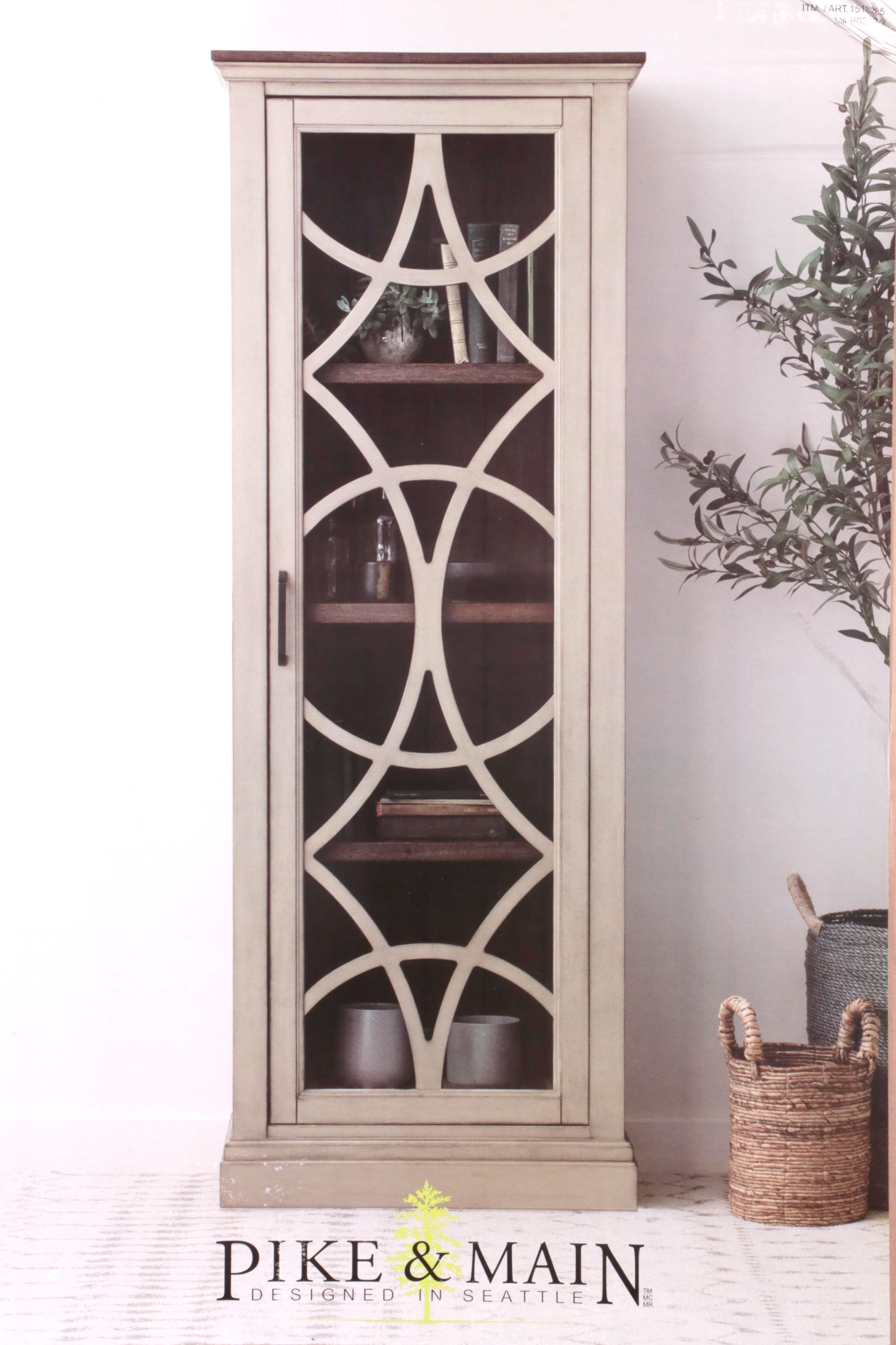 Pike & Main "Quinn" Narrow 72" Bookcase