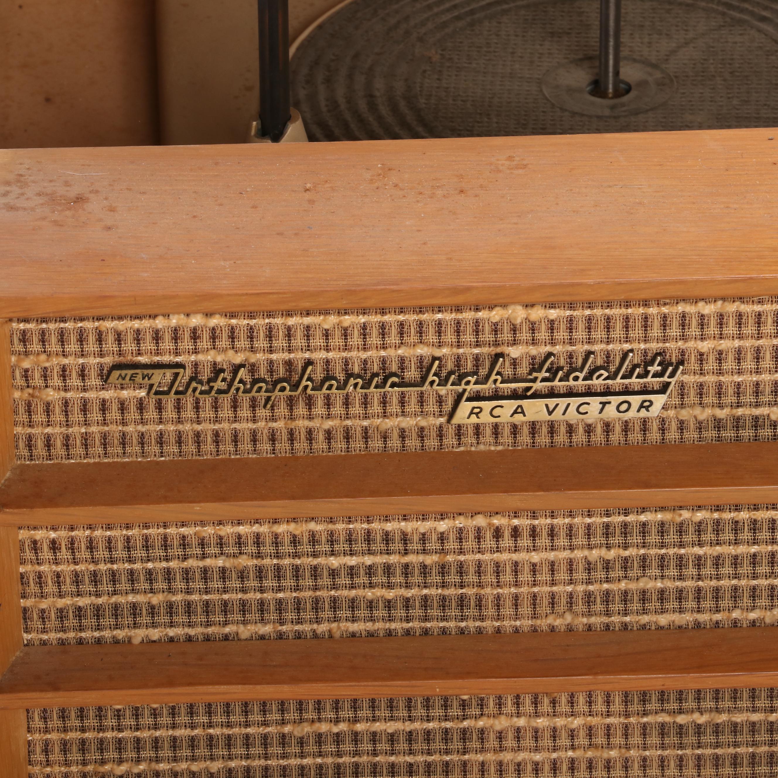 RCA Victor Orphonic High Fidelity Record Player, Vintage