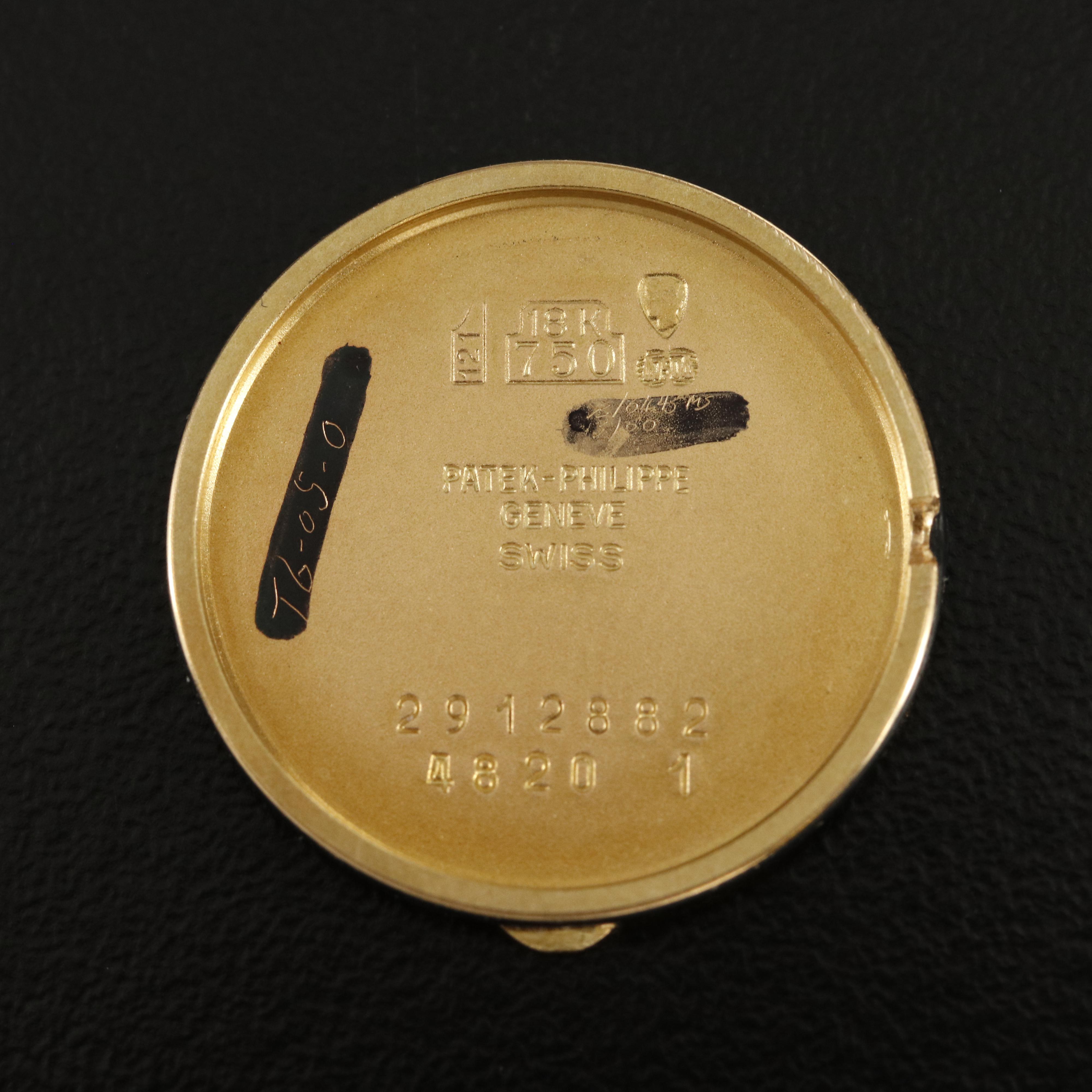 Patek Philippe 18K and 1.00 CTW Diamond Calatrava Quartz Watch