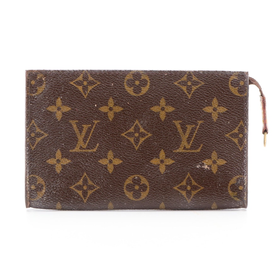 Louis Vuitton Bucket Bag PM Pouch in Monogram Canvas