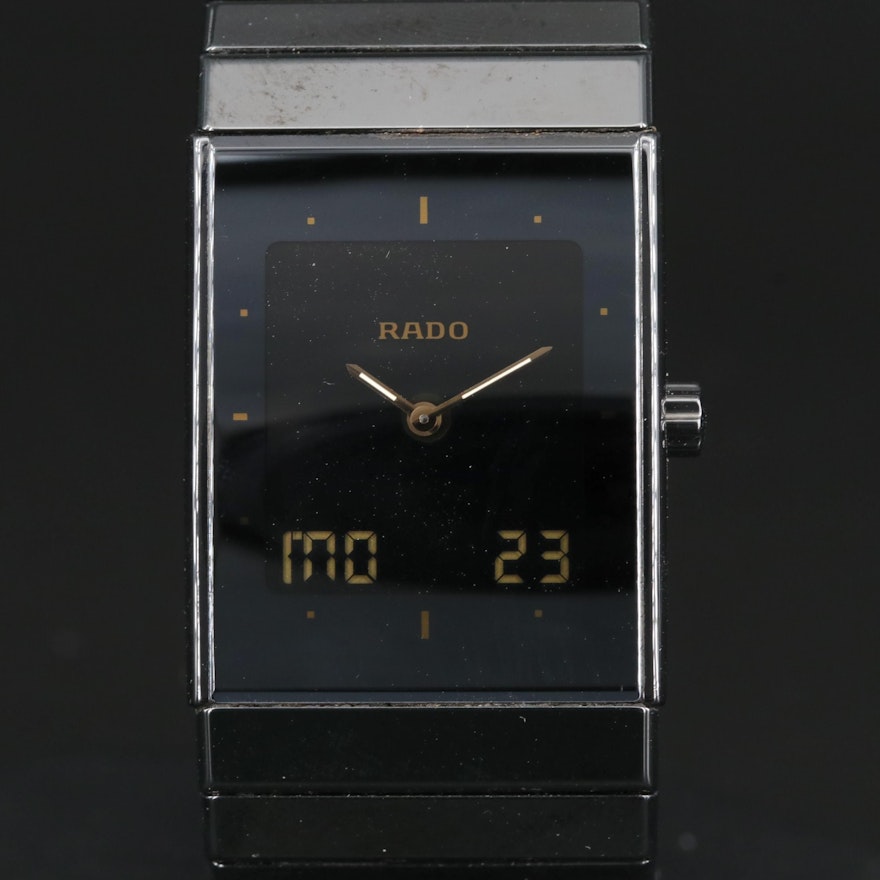 Rado Ceramica Digi-Ana Multi Function Wristwatch