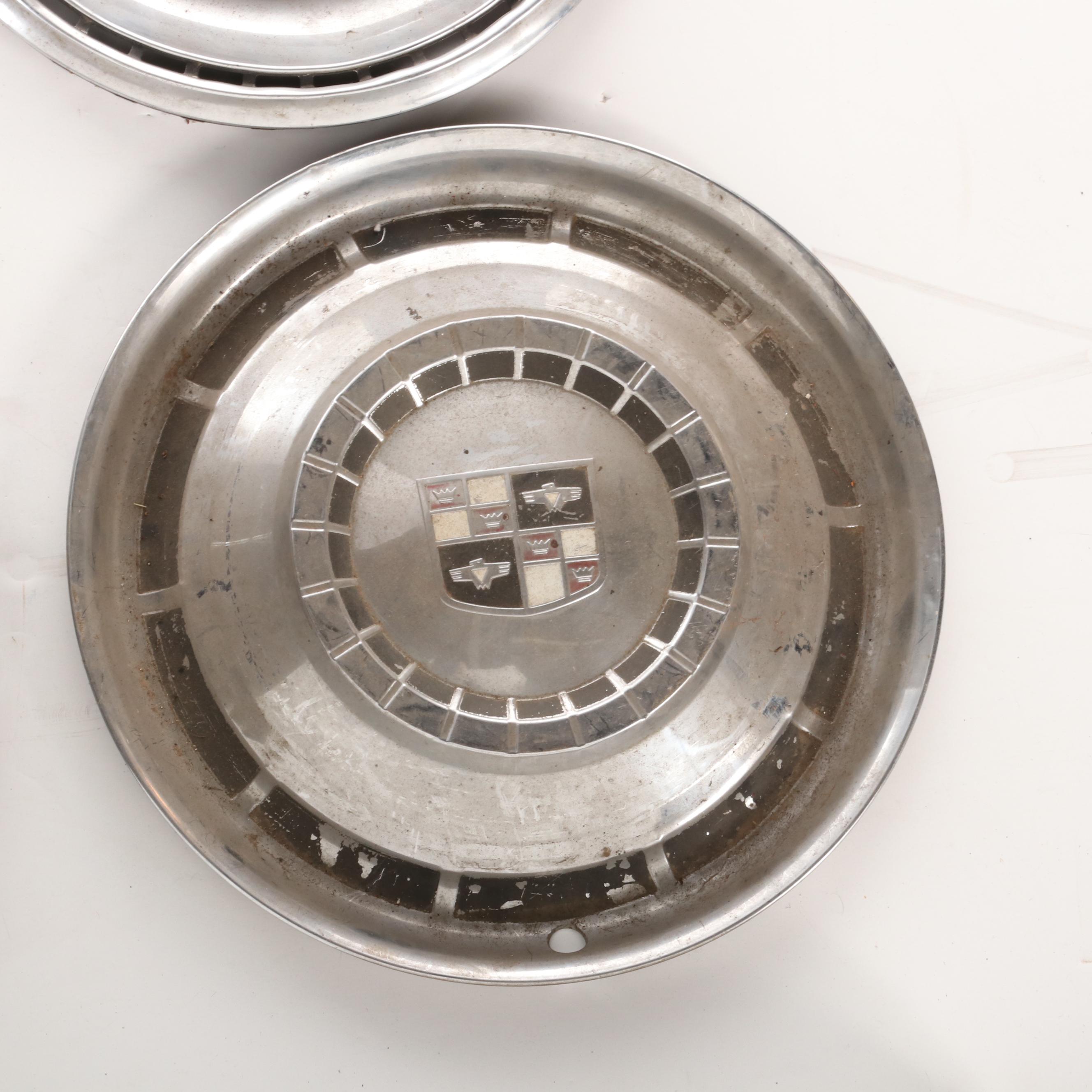 Studebaker, Buick, More Chrome Trim Rings and Wheel Covers, 20th Century