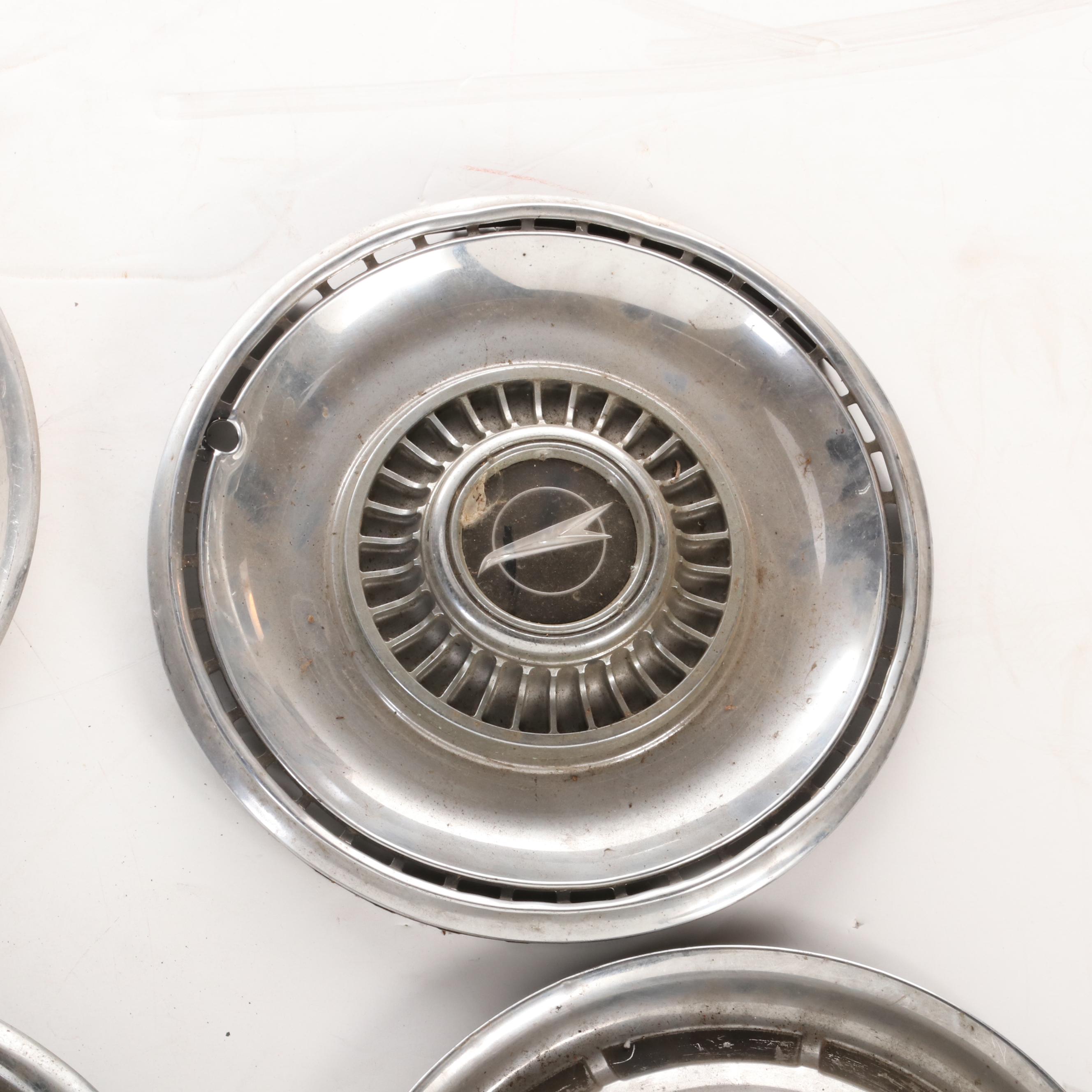 Studebaker, Buick, More Chrome Trim Rings and Wheel Covers, 20th Century