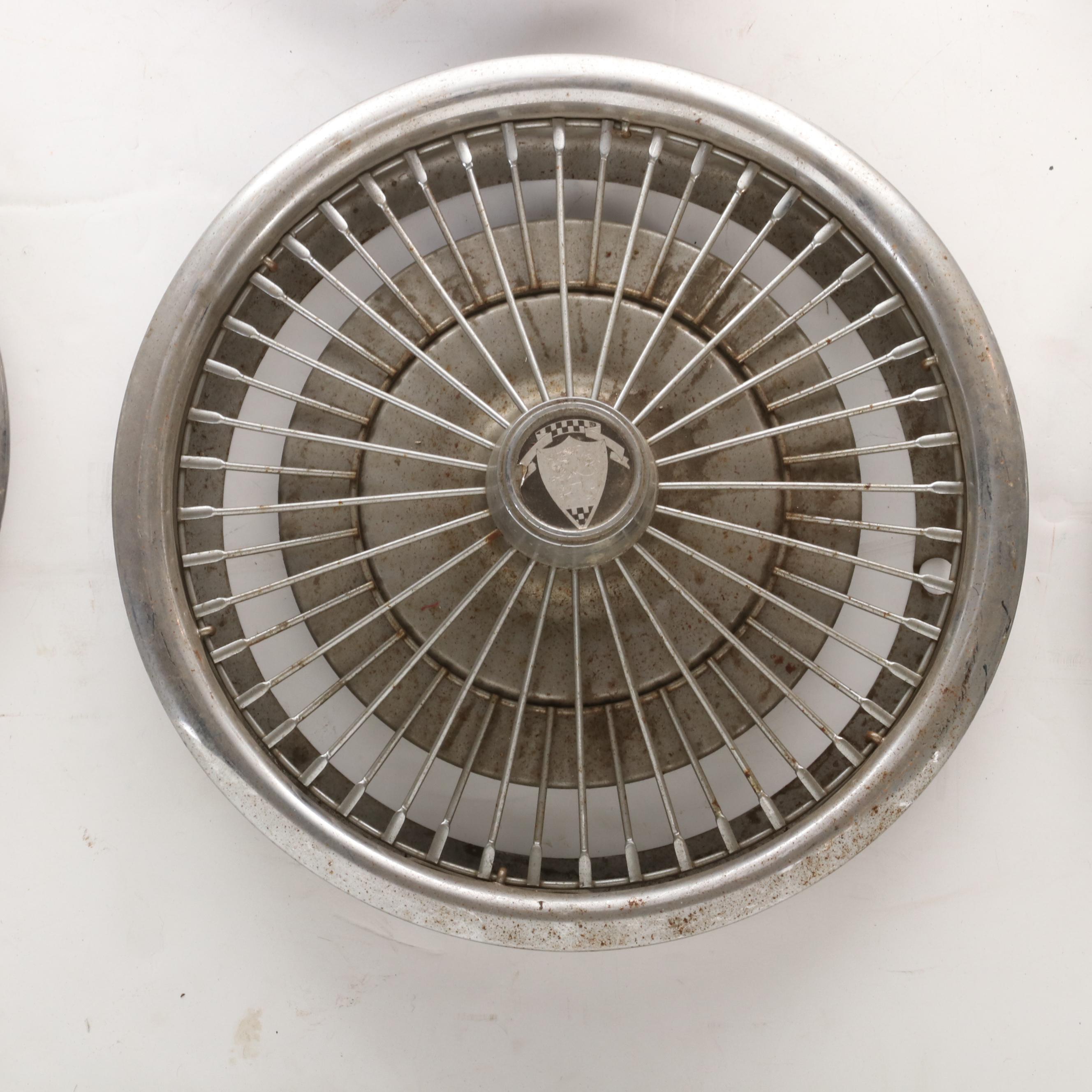 Studebaker, Buick, More Chrome Trim Rings and Wheel Covers, 20th Century